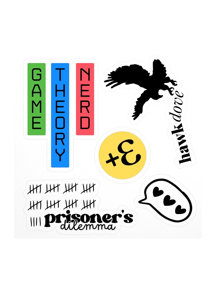 game theory stickers product image (1)