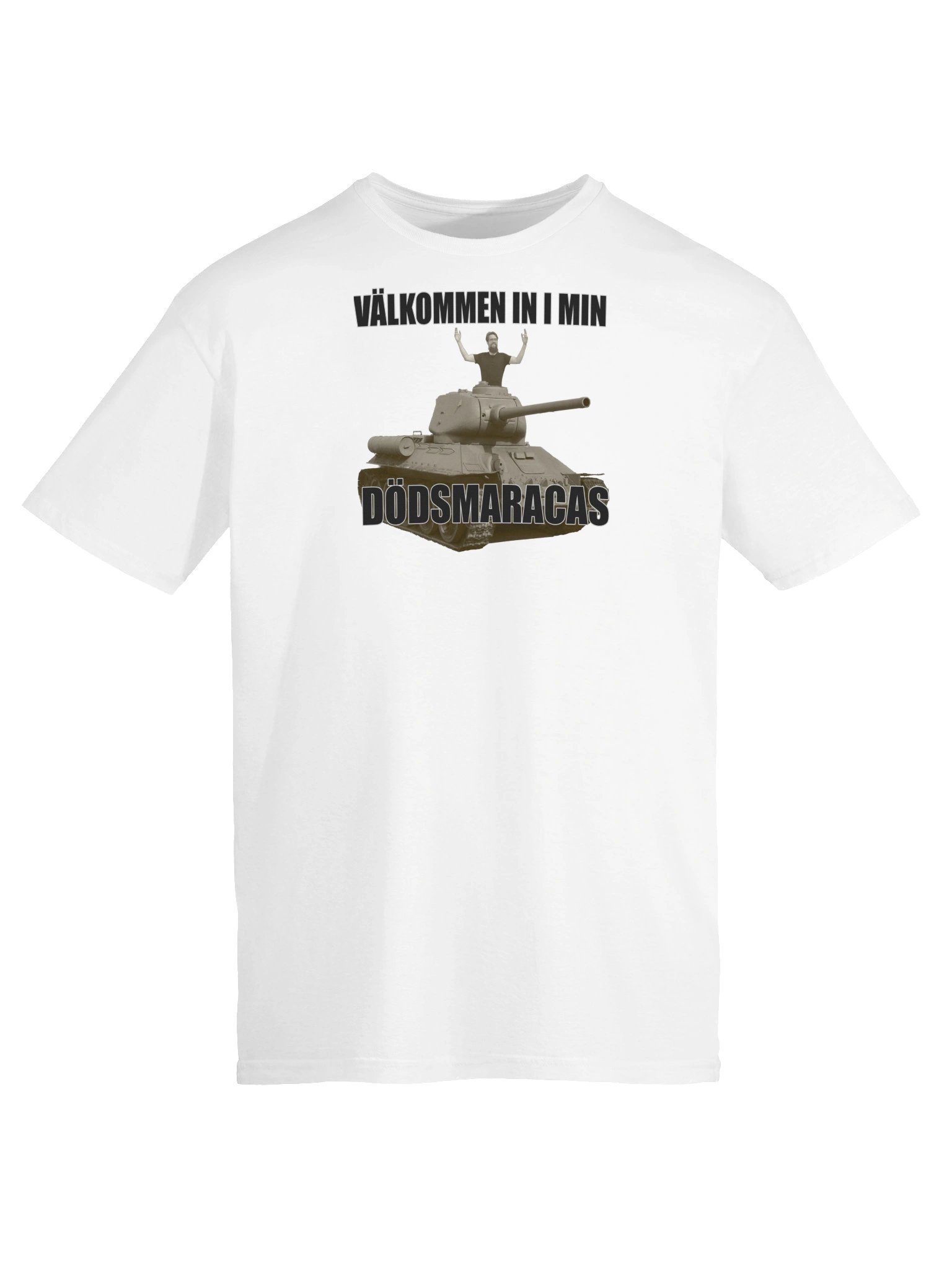 Välkommen in i min dödsmaracas! (Herr T-shirt) product image (5)