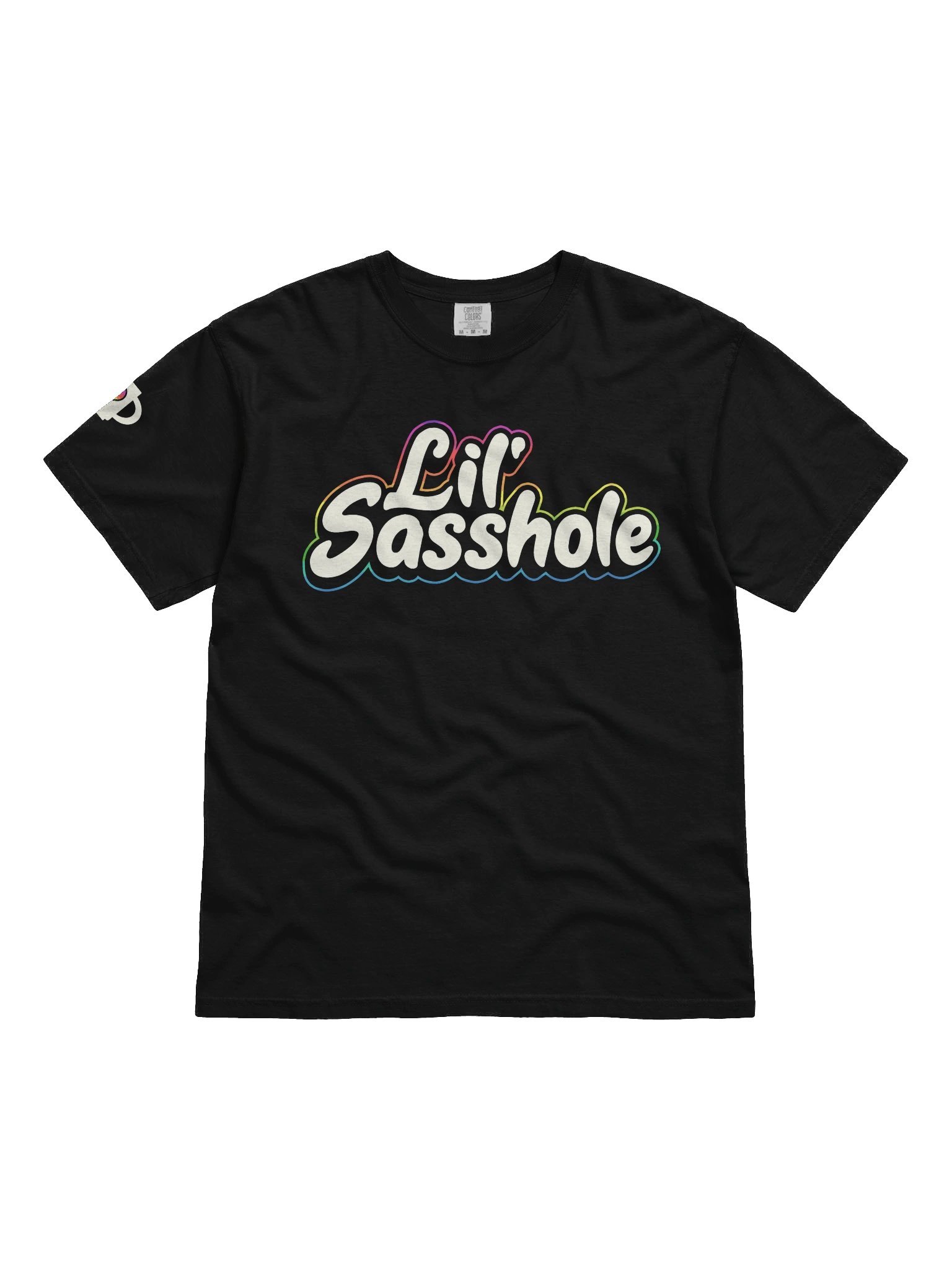 "Lil' Sasshole" Pride Tee product image (1)