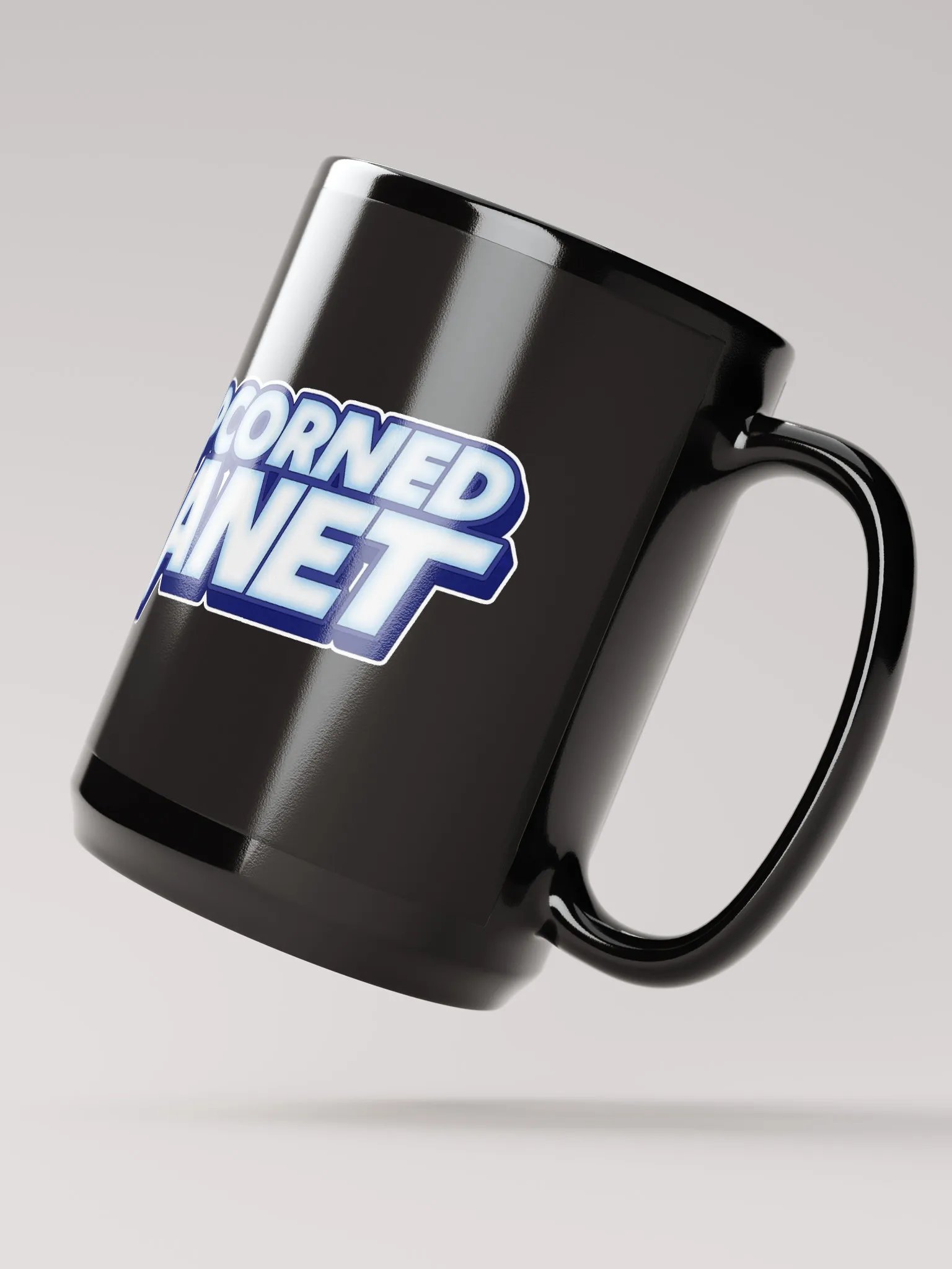 Black Popcorned Planet Mug product image (2)