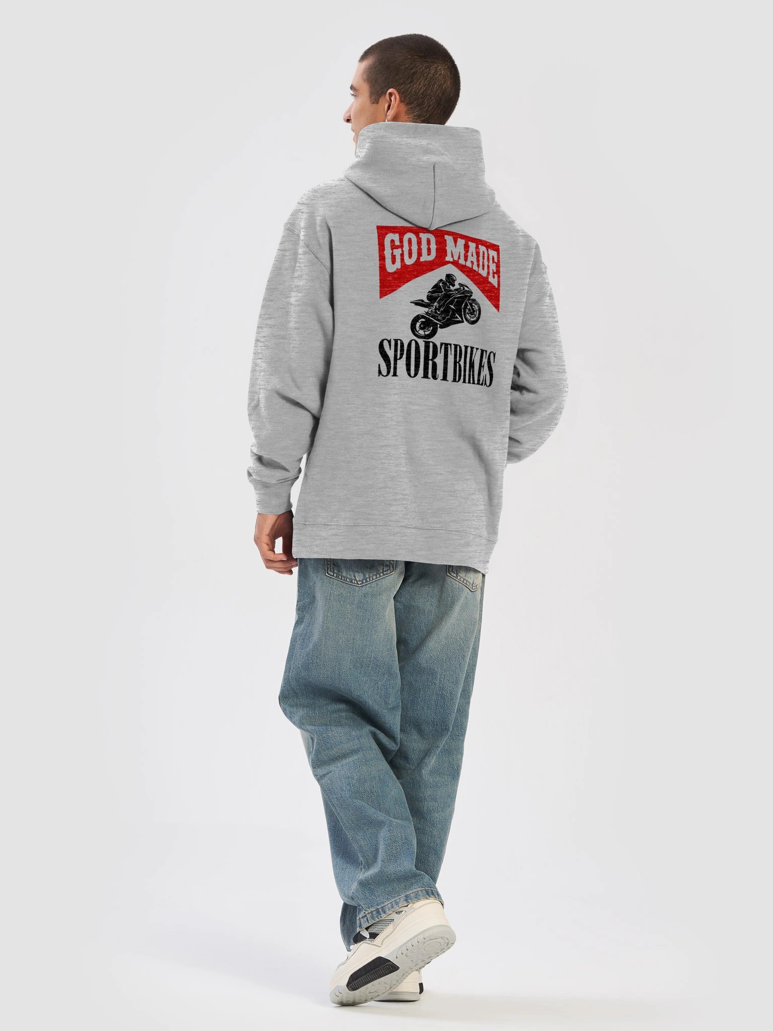 God Made Sportsbikes Hoodie product image (12)