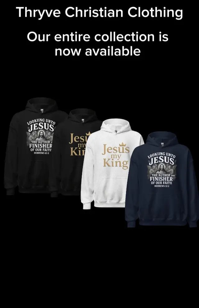 DM if you interested in buying. link on our Instagram page @thryve_christian_clothing  #christianstreetwear #thryvechristianclothing #christiantiktok #fyp 
