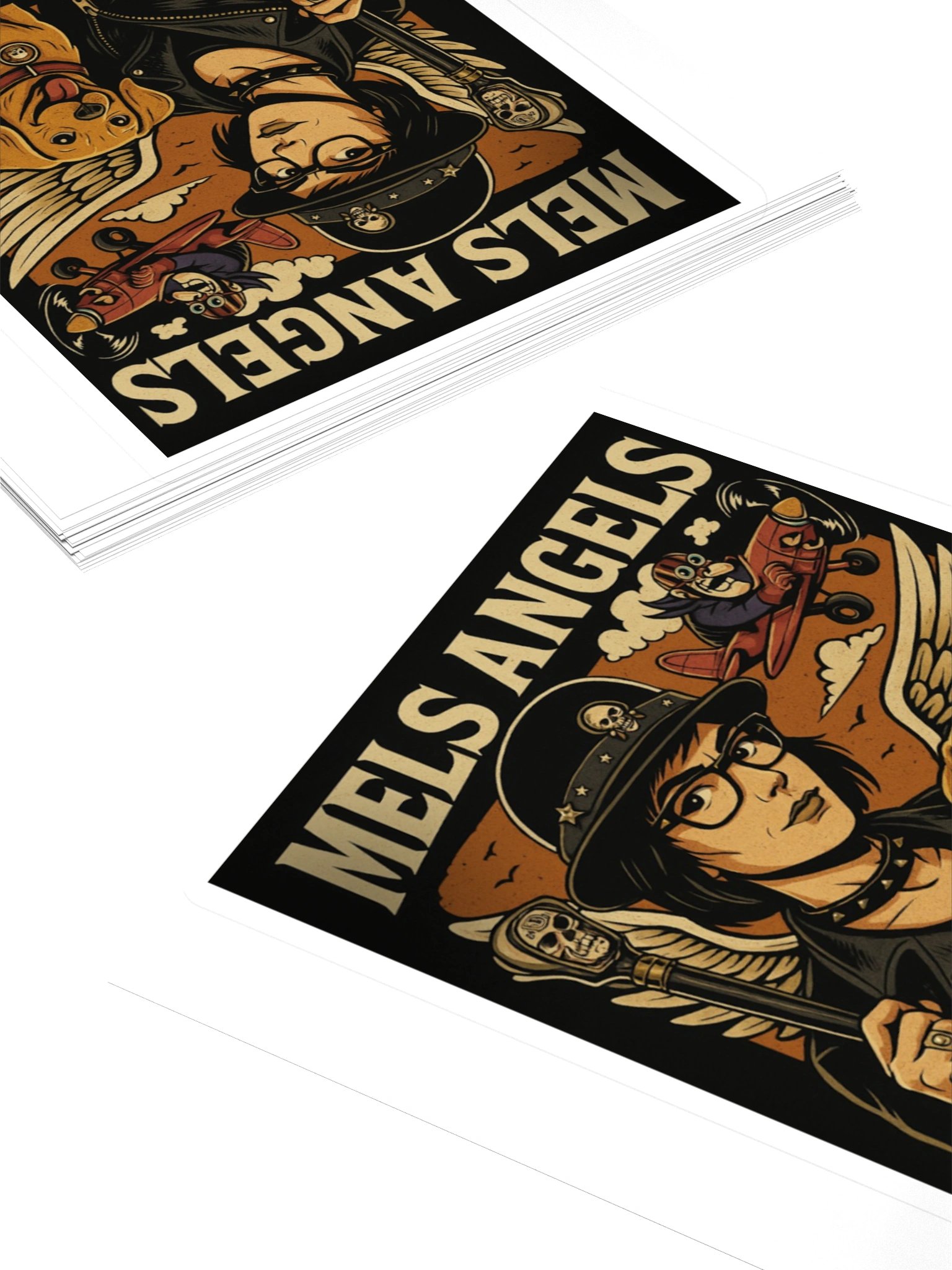 “I Lived. You Mad?” Vinyl Sticker – Mel’s Angels Edition product image (4)