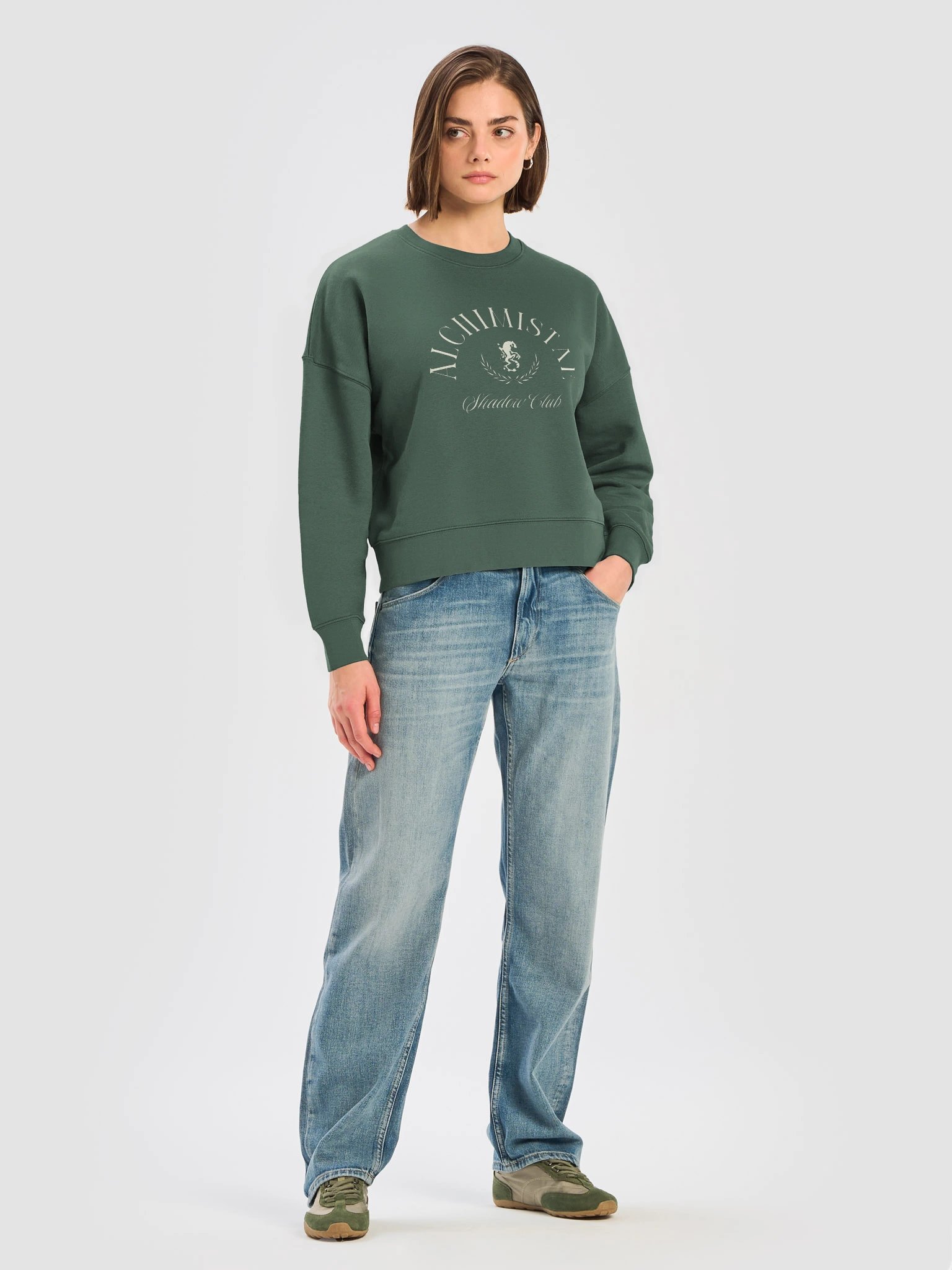 SWEAT Femme Coton Bio Poids Lourd – SHADOW CLUB product image (3)