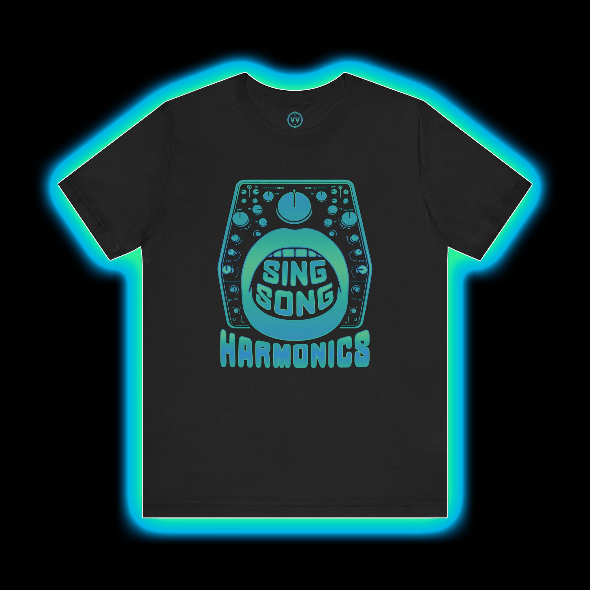 Sound Designer T-Shirt - Sing Song Harmonics/Filter Mouth (Modular Synth Musician) product image (1)