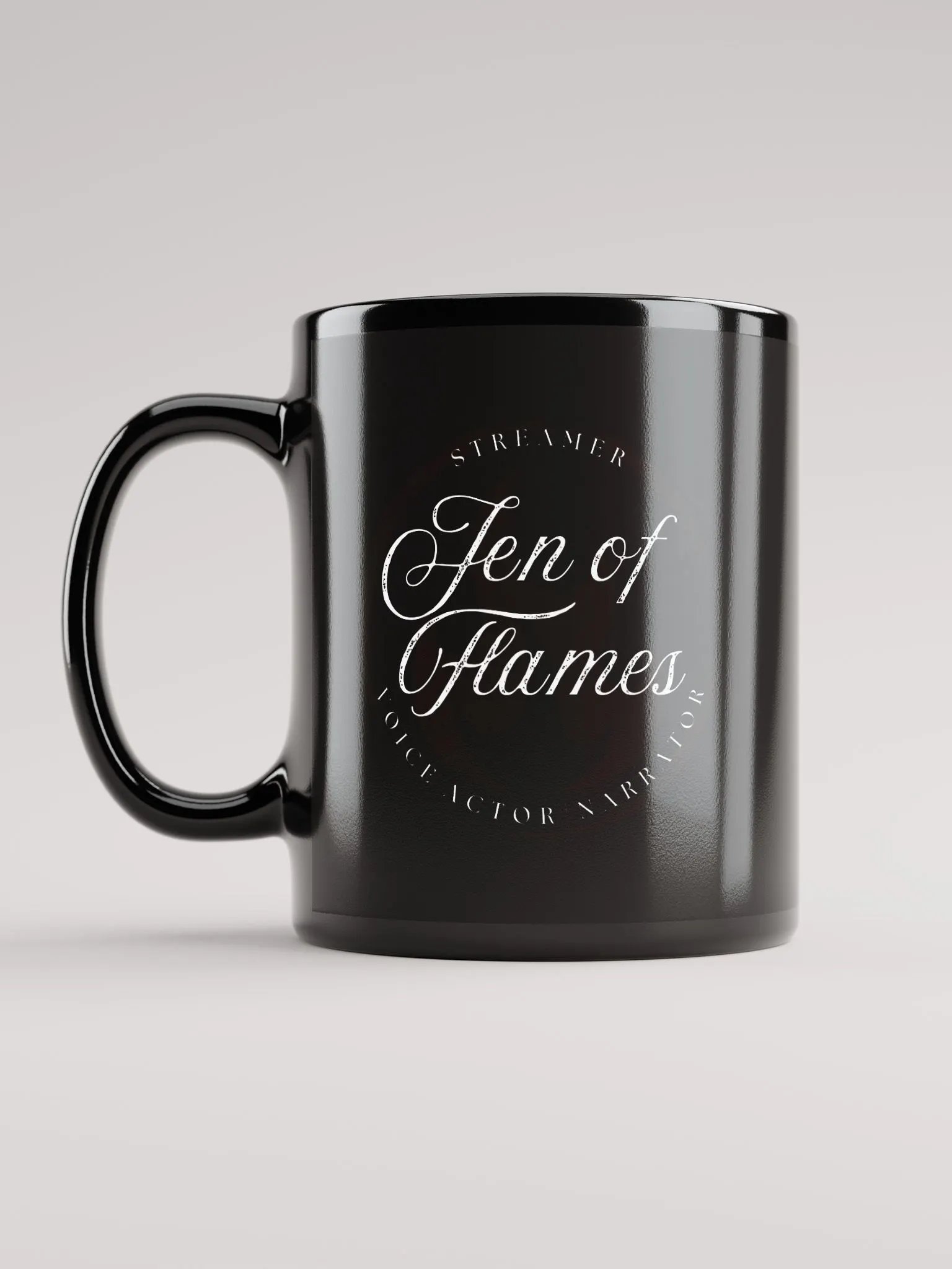 Flames Logo Black Mug product image (5)