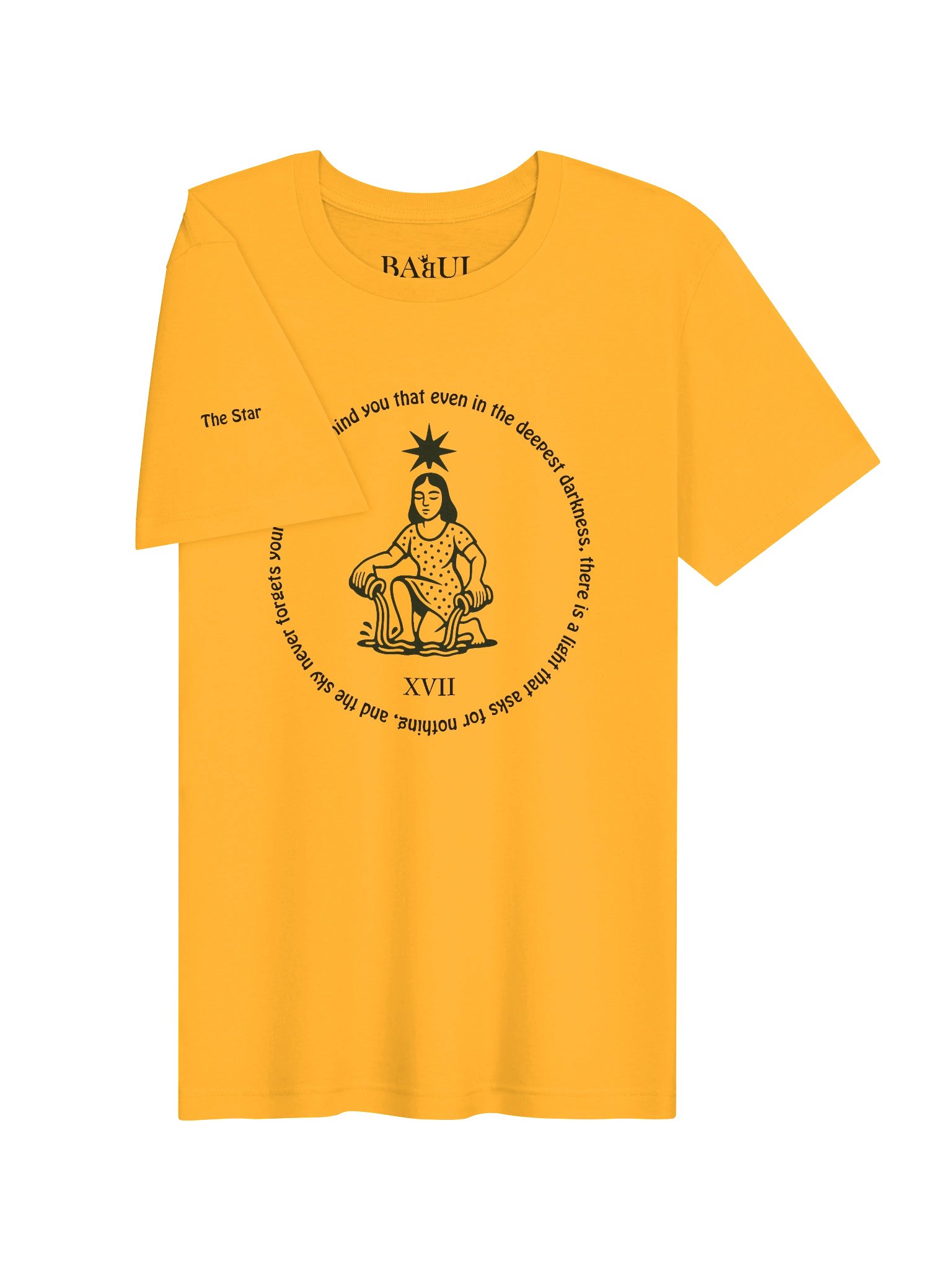 The Star - ArcanaPop T-Shirt – Where Tarot Magic Meets Pop Art product image (4)
