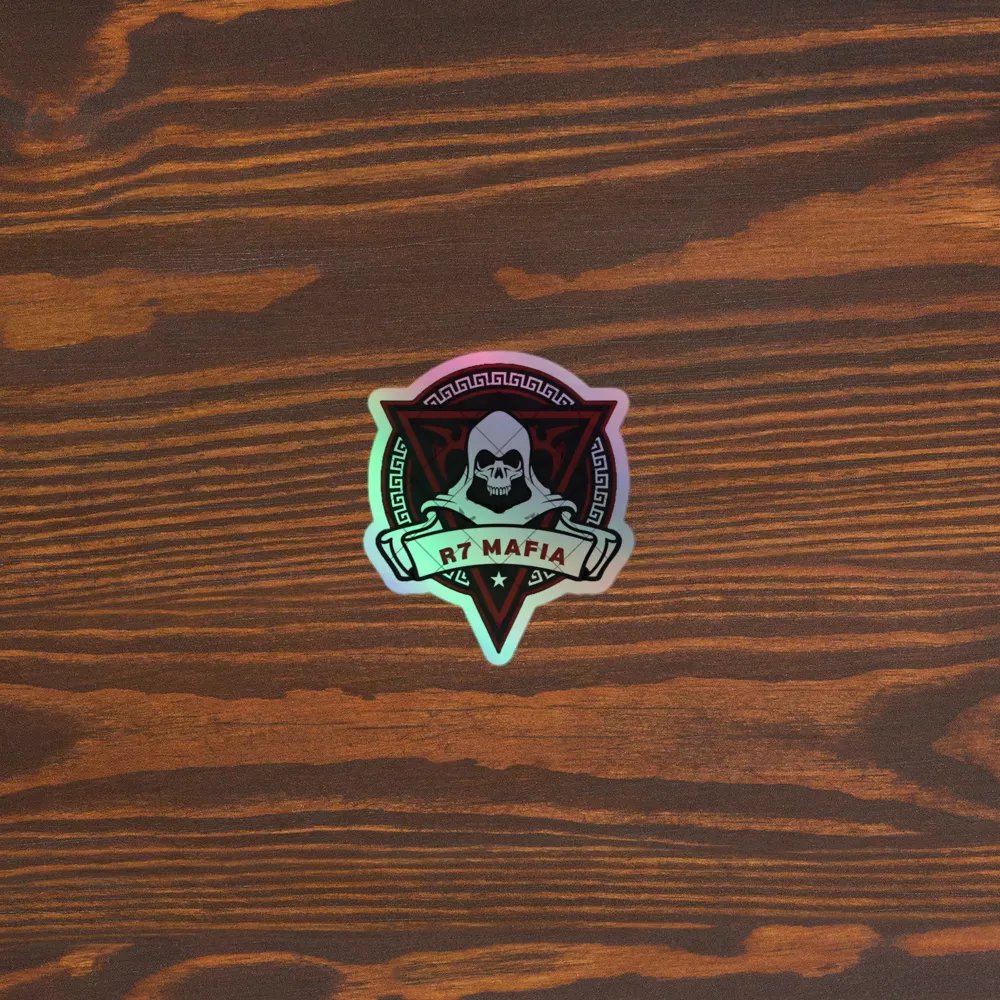 R7 Mafia Premium Holographic Stickers product image (5)