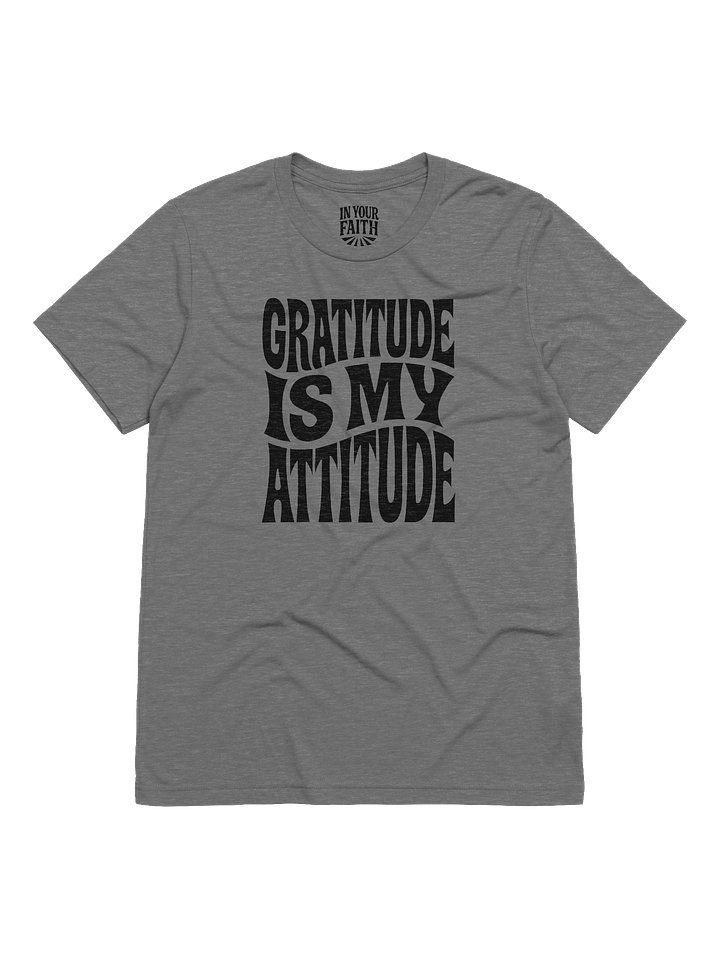 Gratitude Is My Attitude T-Shirt product image (1)