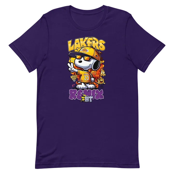 Lakers Remix Cartoon T-Shirt product image (1)