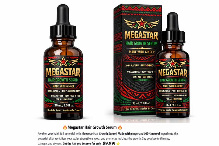 🔥 Megastar Hair Growth Serum product image (2)