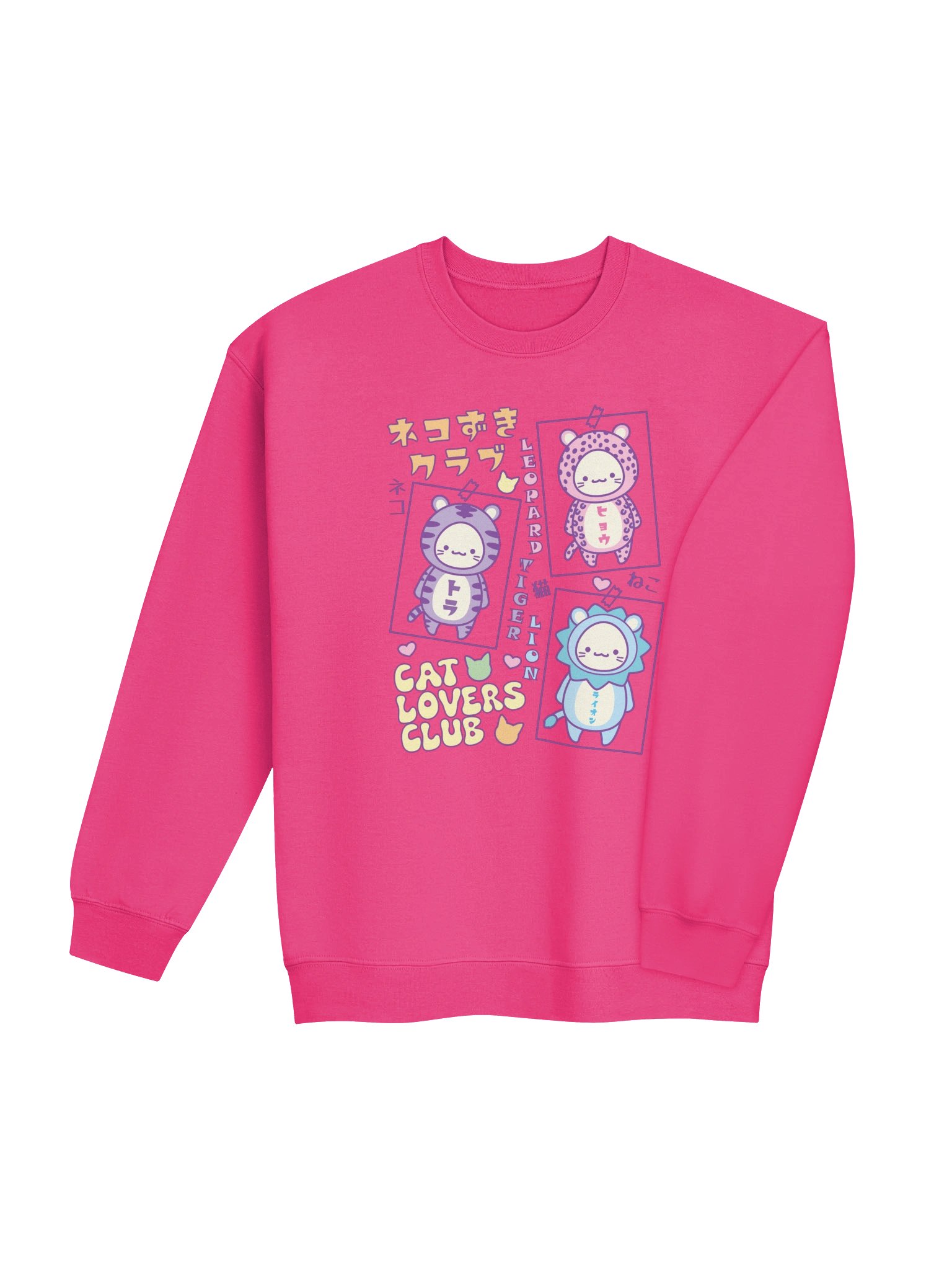 CAT LOVERS CLUB 1 - Unisex Adult Sweatshirt product image (3)