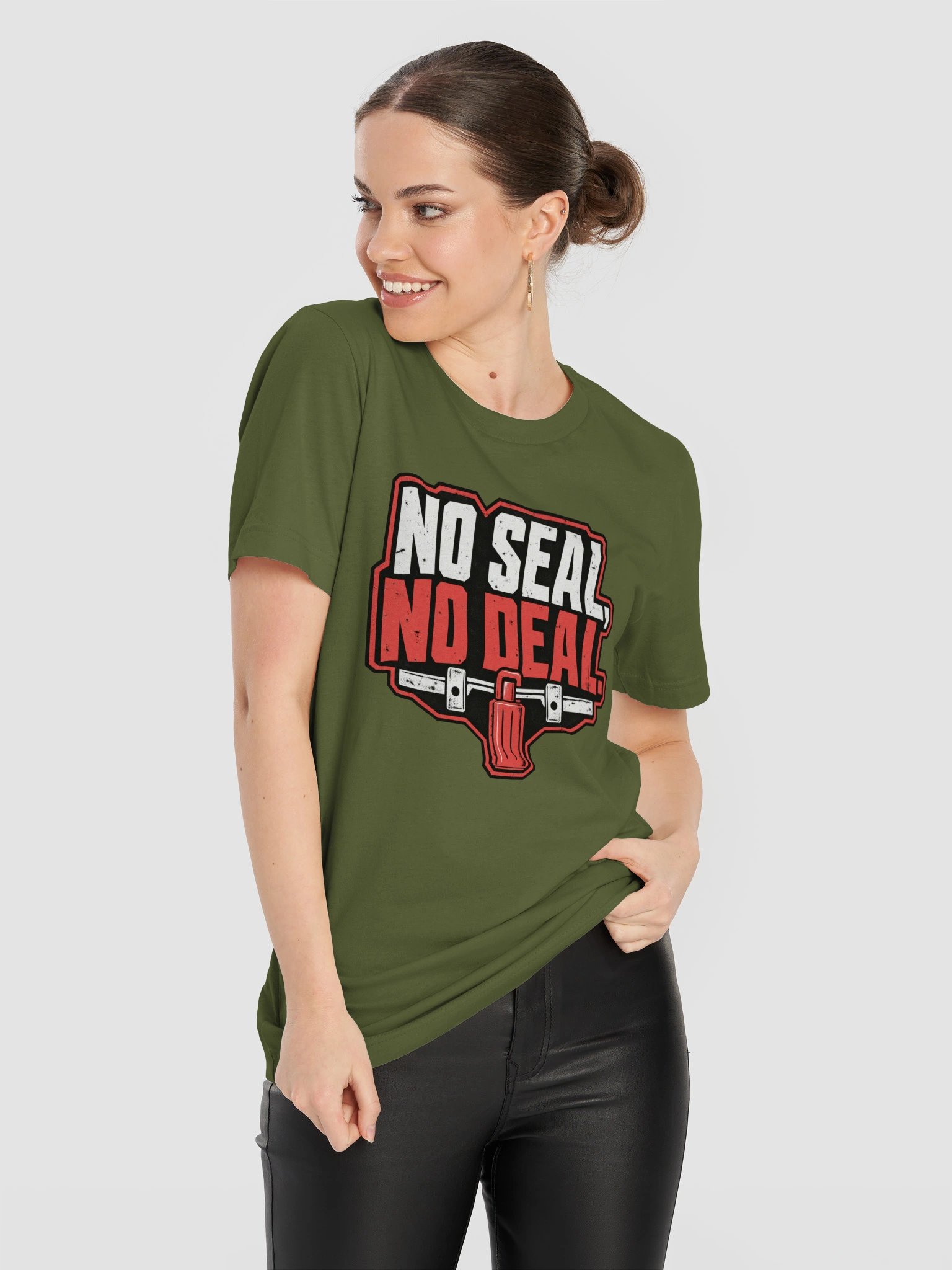 No Seal, No Deal Padlock Tee product image (67)