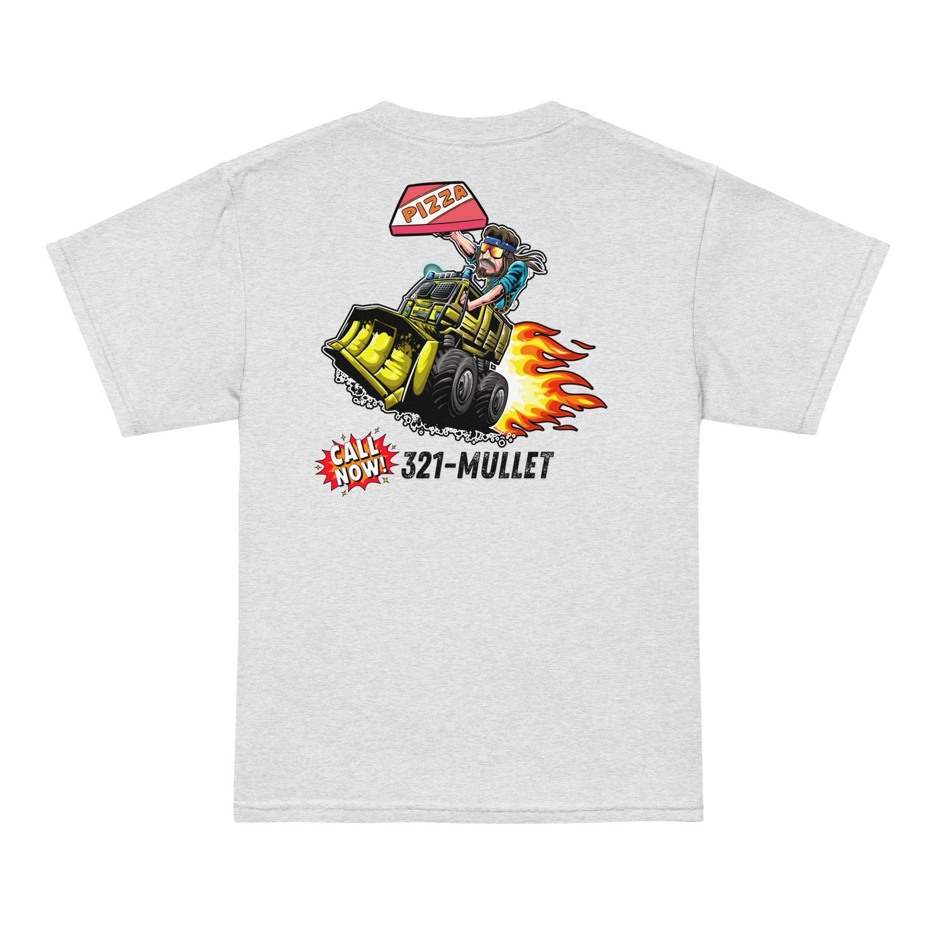 Gildan Youth Sports Tee : MULLETS MONSTER PIZZA product image (35)