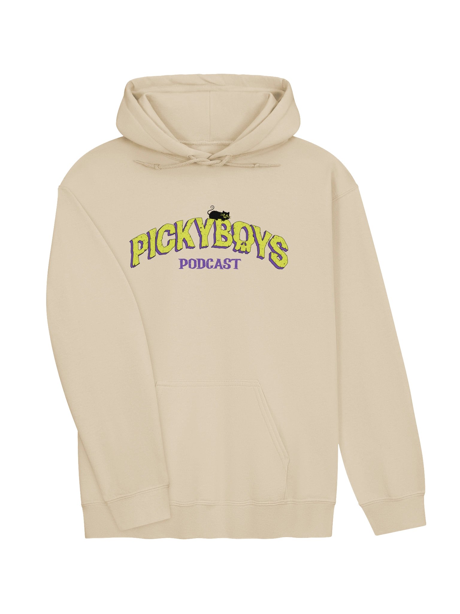 Black Cat Pod Hoodie (5 Colors) product image (3)