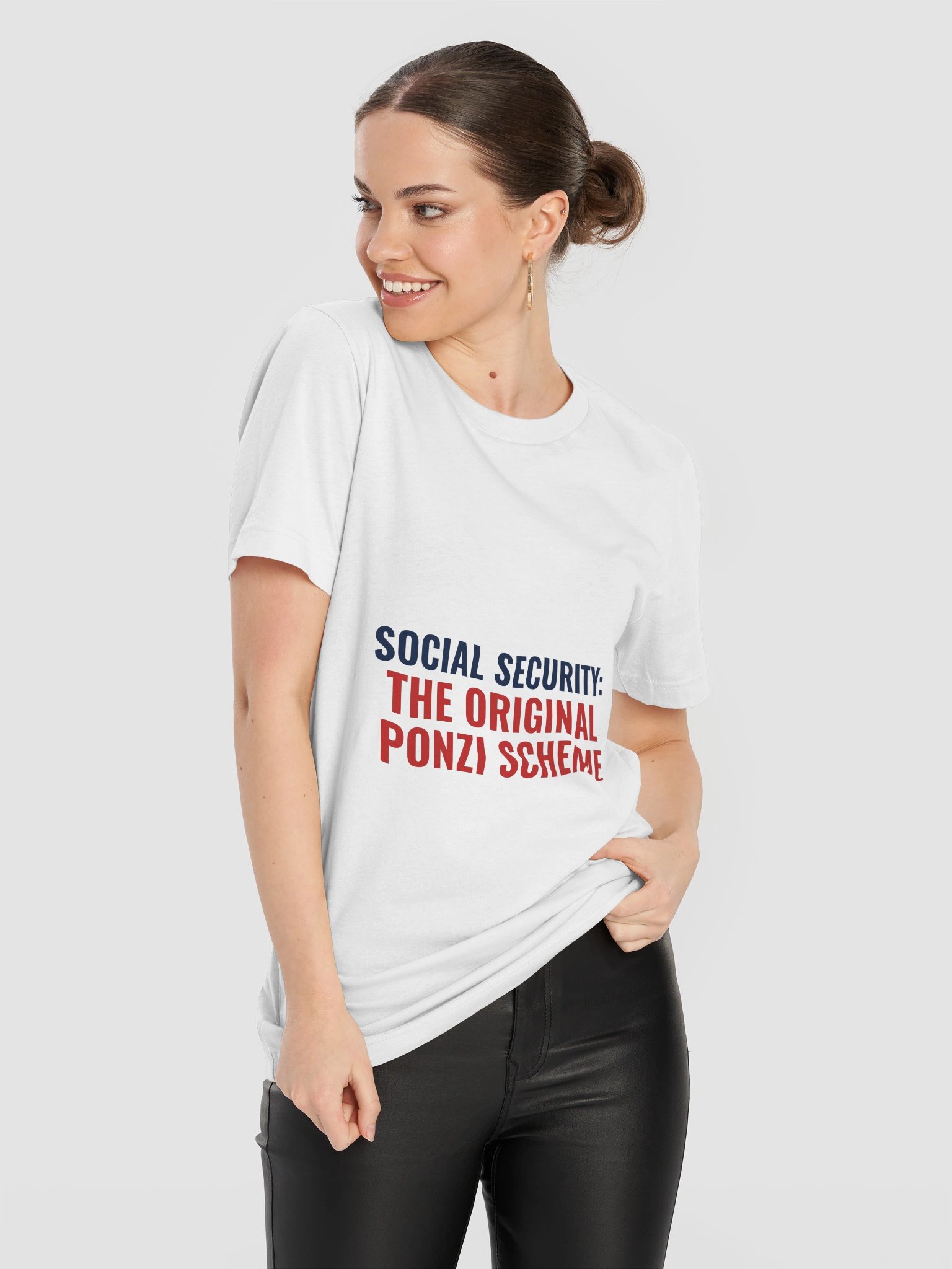 Social Security Ponzi Tee product image (11)