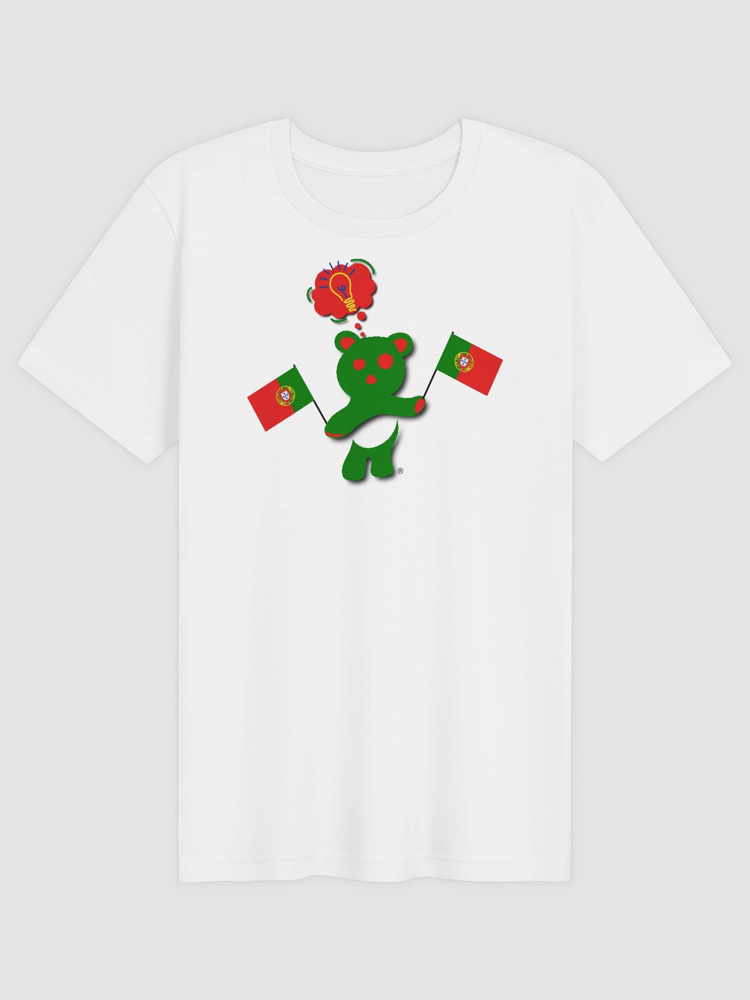 Portugal — Country Bear T-Shirt | BehrBrained Media product image (7)