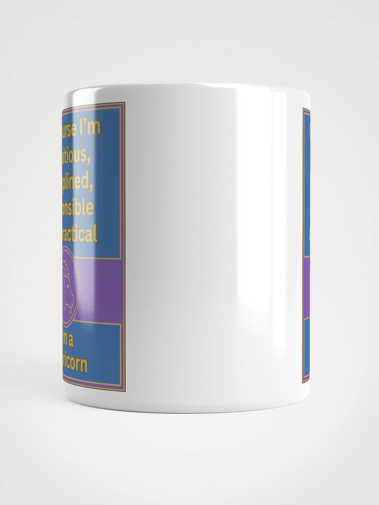Of Course I’m Capricorn Zodiac Sign Mug, Zodiac Sign Vibes Mug, Capricorn Mug, Astrological Mug product image (6)