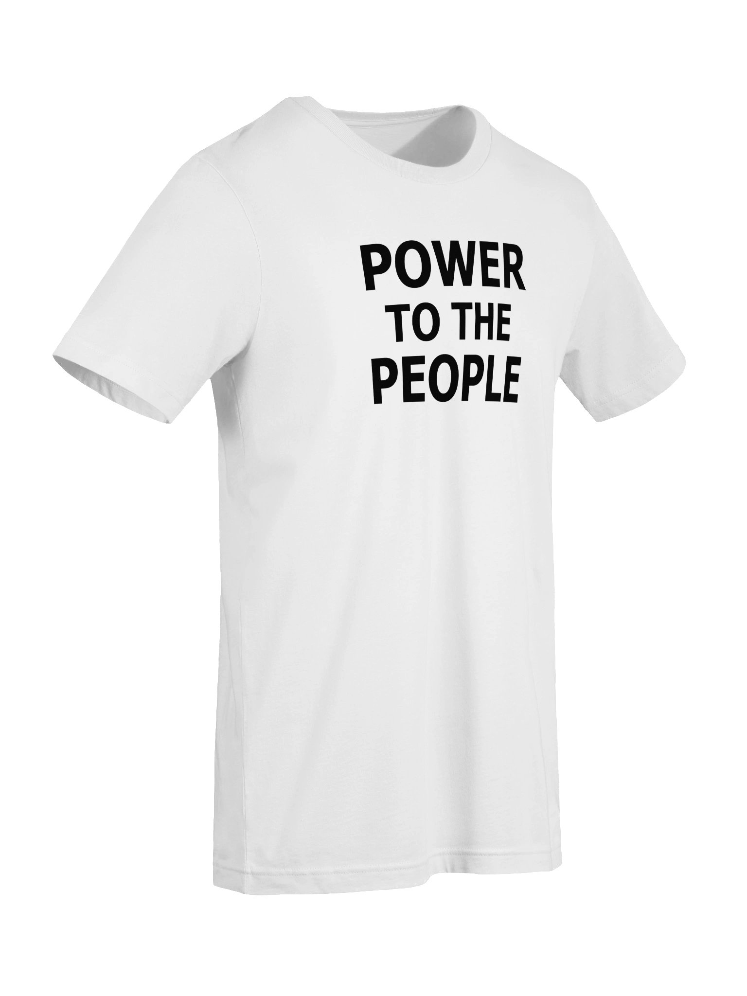 Power People White T-Shirt product image (7)