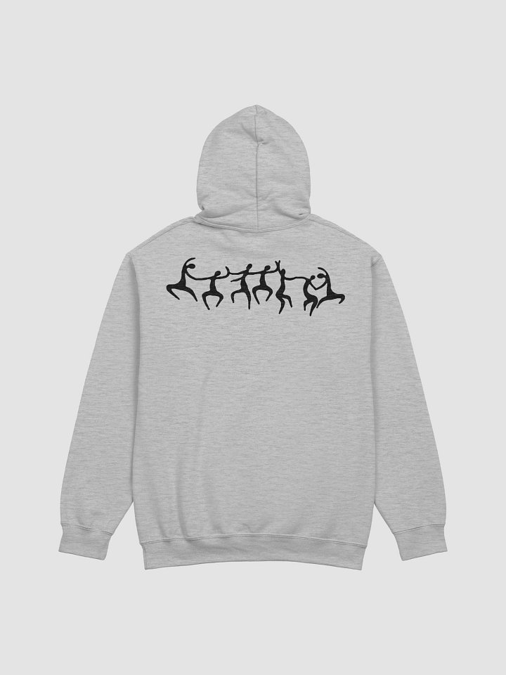 SOLAZ DANCING FEET HOODIE GREY product image (2)