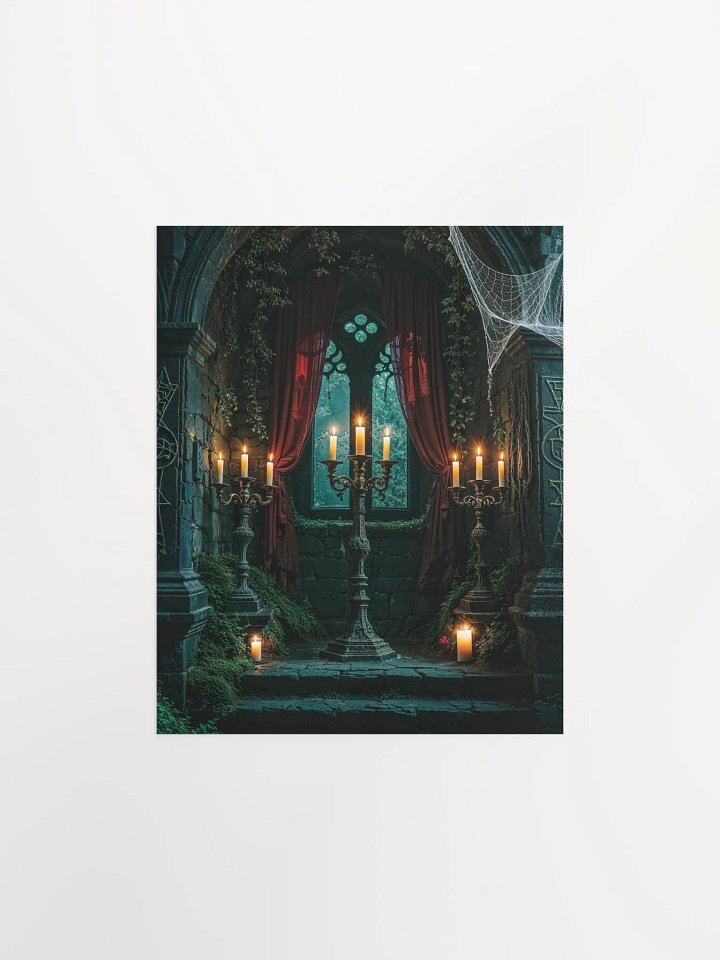 Gothic Window Ambiance Poster product image (4)