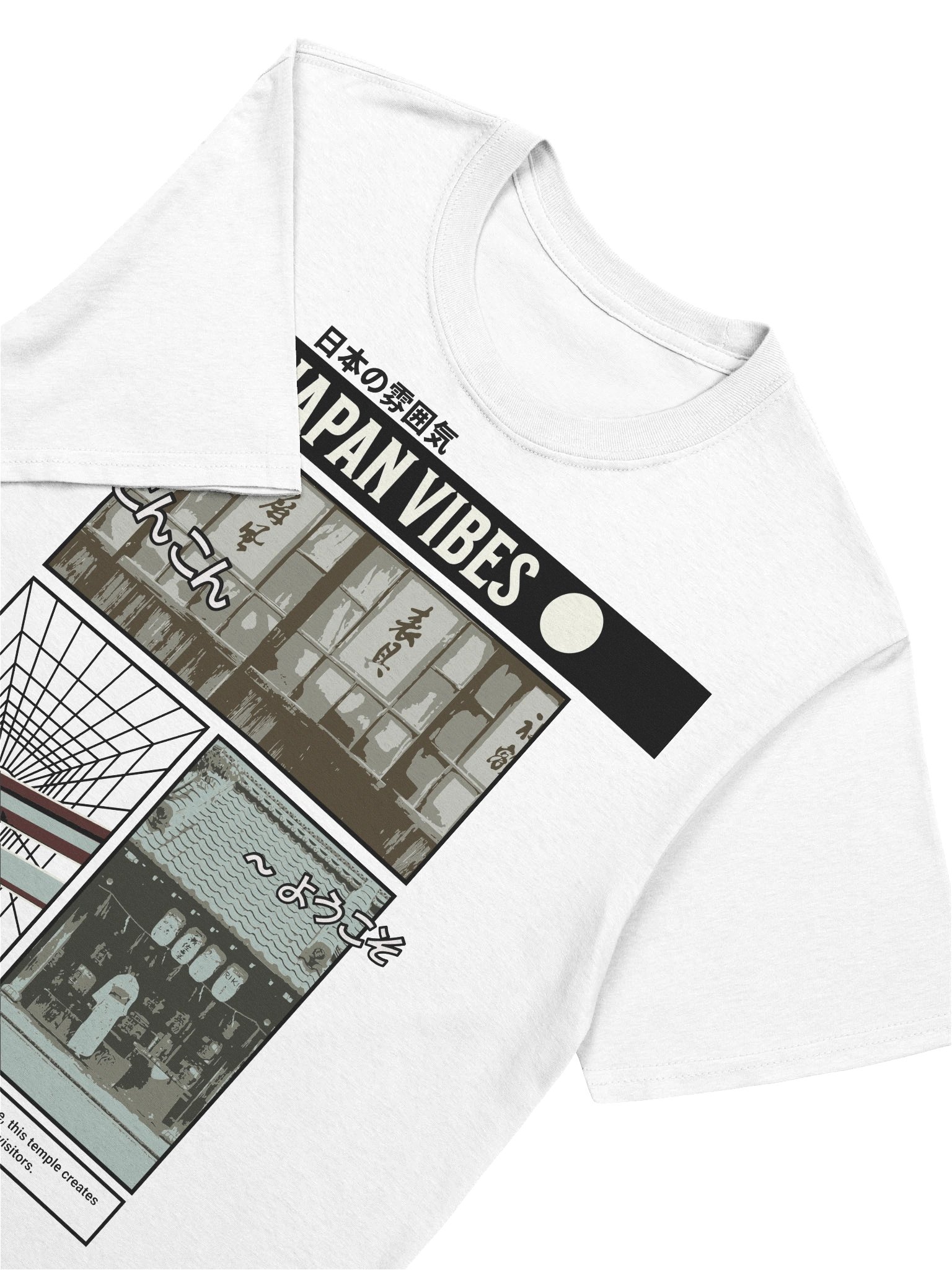 Japan Vibes Temple Atmosphere T-Shirt - Gildan Softstyle product image (5)
