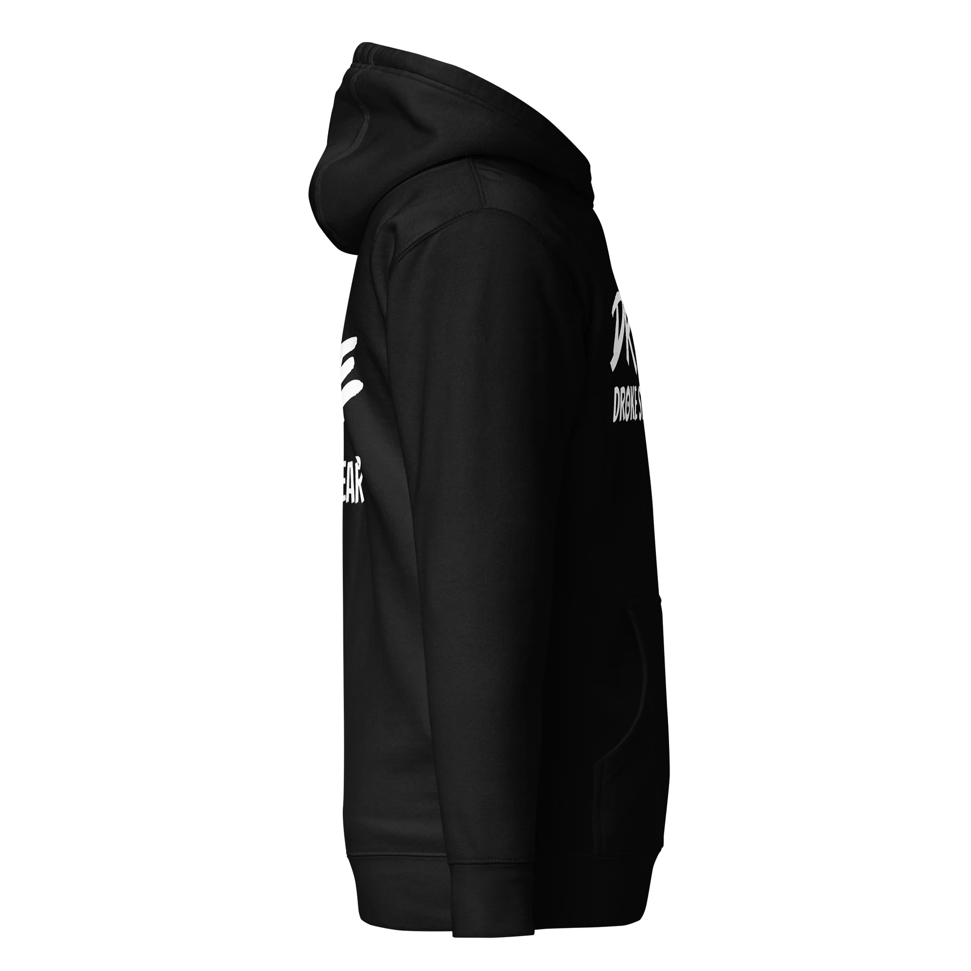 DROKE - White D-DS Logo Hoodie product image (5)