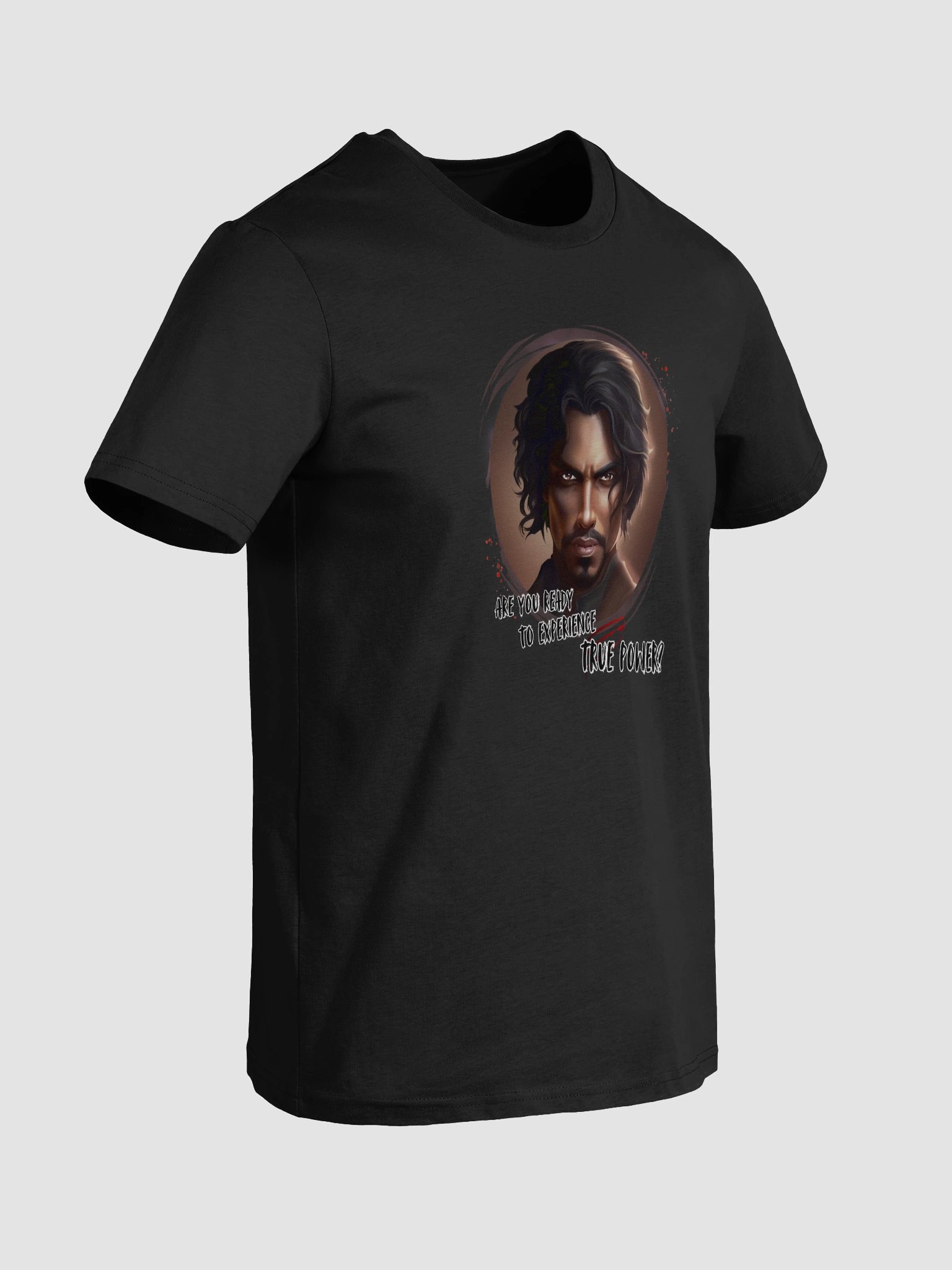 Black Regular Fit T-Shirt Dawn of Silence: Nazzar product image (4)