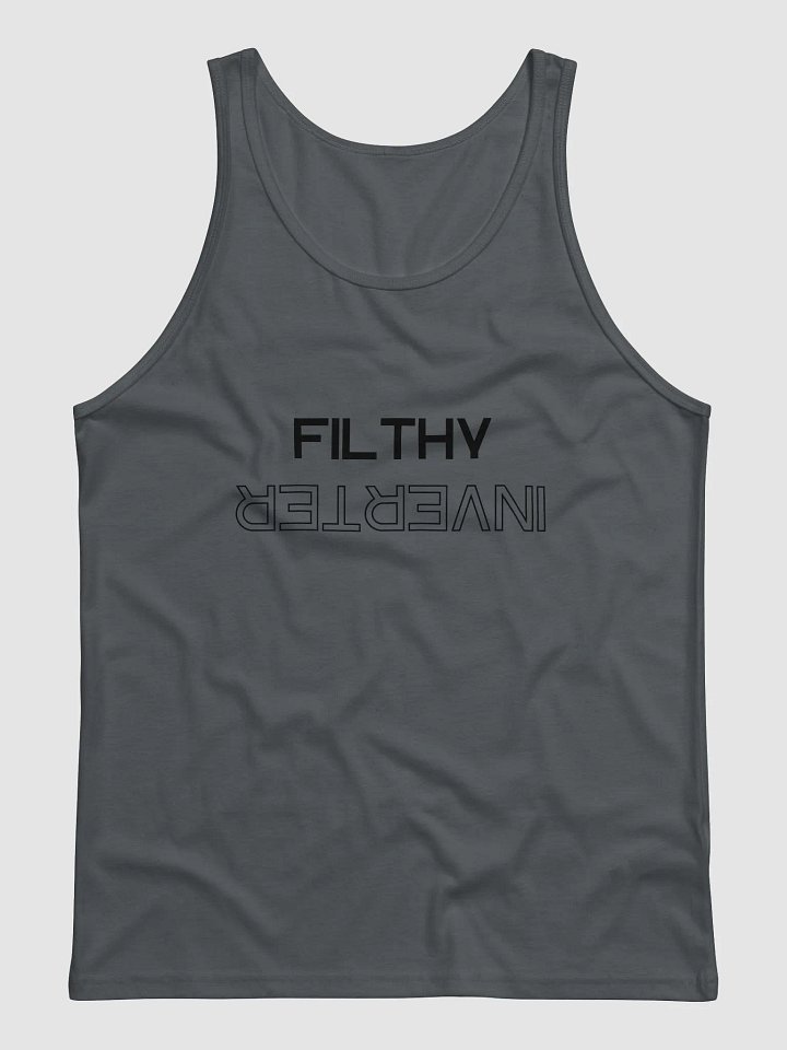 FILTHY INVERTER BLACK FONT TANK product image (1)