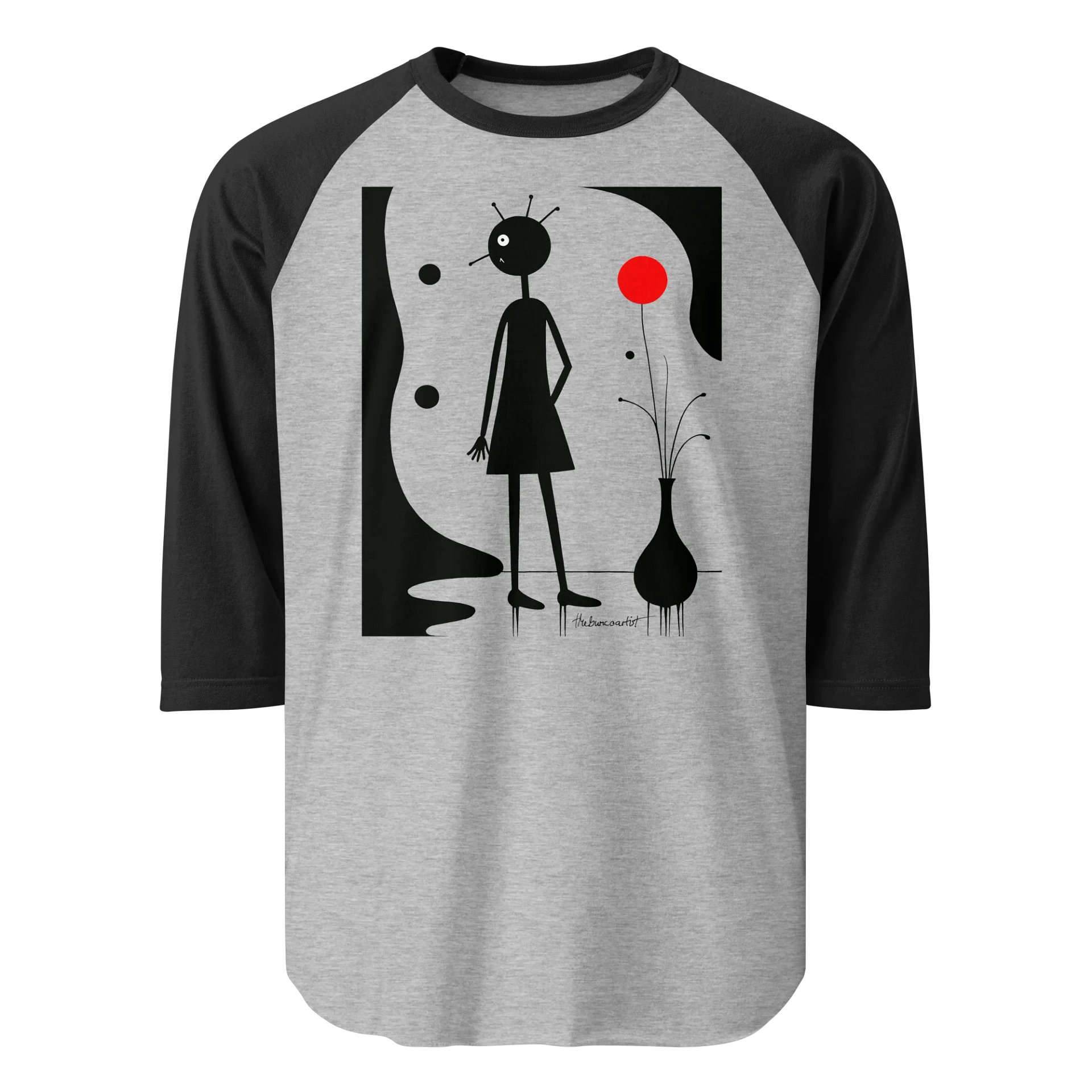 Tultex Fine Jersey Raglan Tee product image (3)