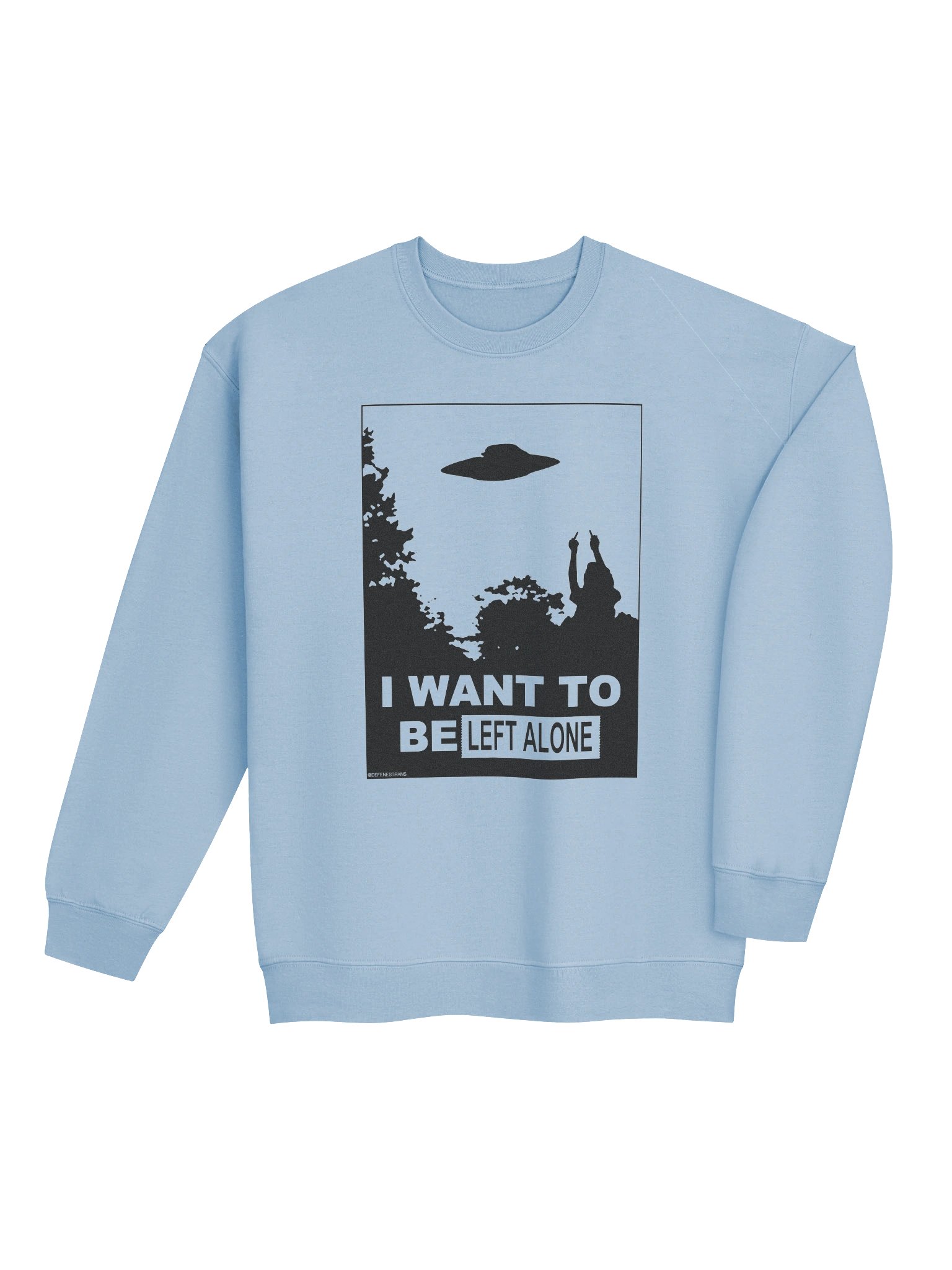 I Want to Be Left Alone Sweatshirt product image (15)
