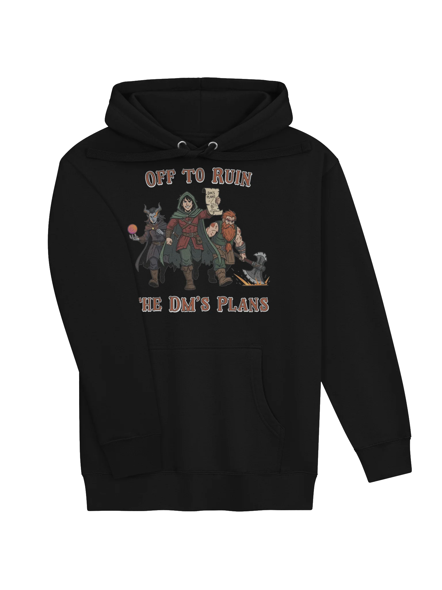 Off to Ruin the DM's Plans Hoodie - Cotton Heritage Premium product image (11)