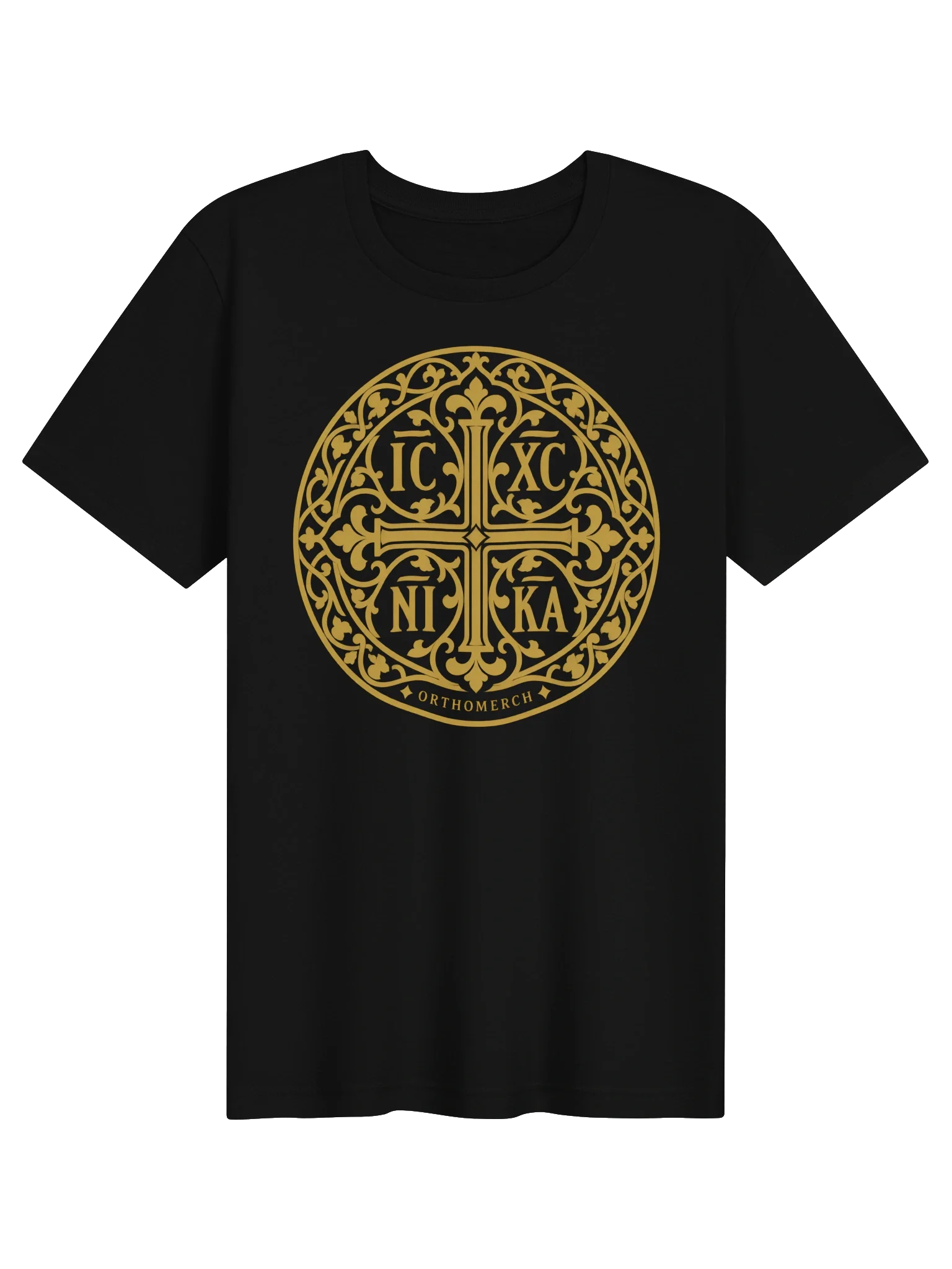 IC XC NIKA — Christ Conquers Orthodox T-Shirt