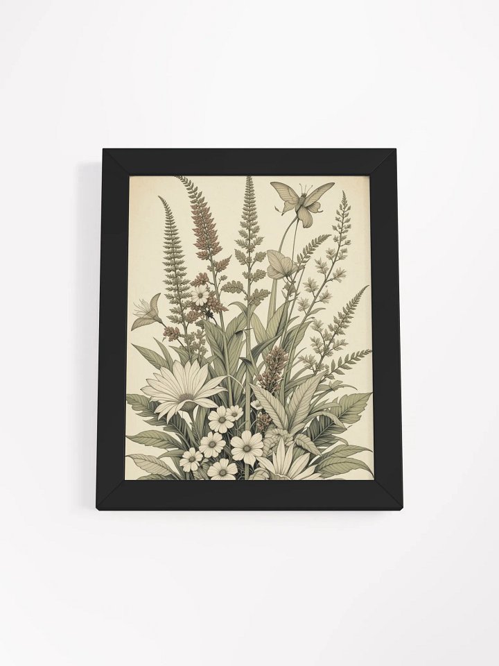 Botanical Harmony Matte Poster product image (2)