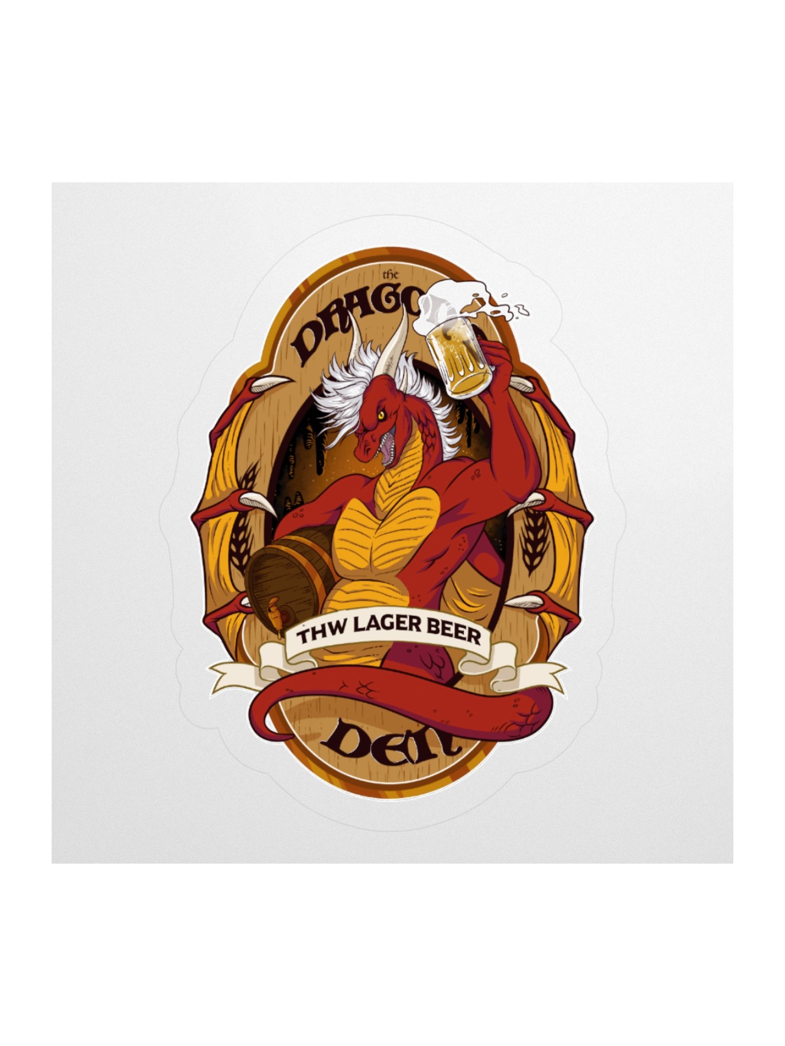 Dragon's Den sticker product image (1)