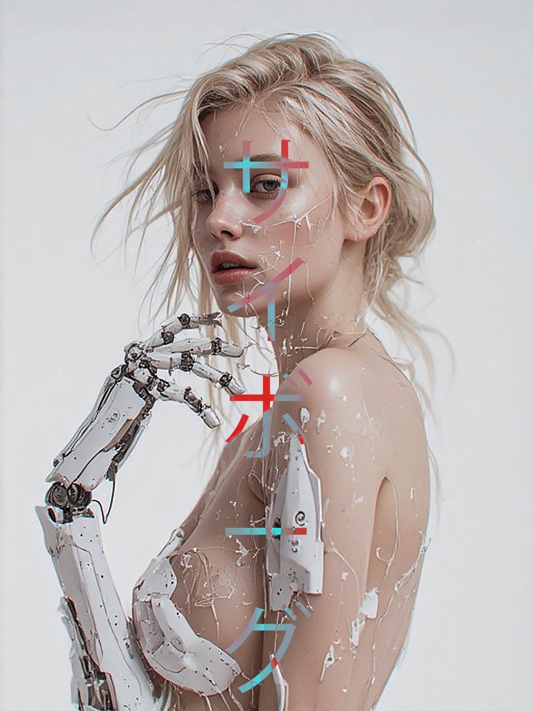 CYBORG_2096 // Glitch & Neon Wallpaper Pack product image (7)