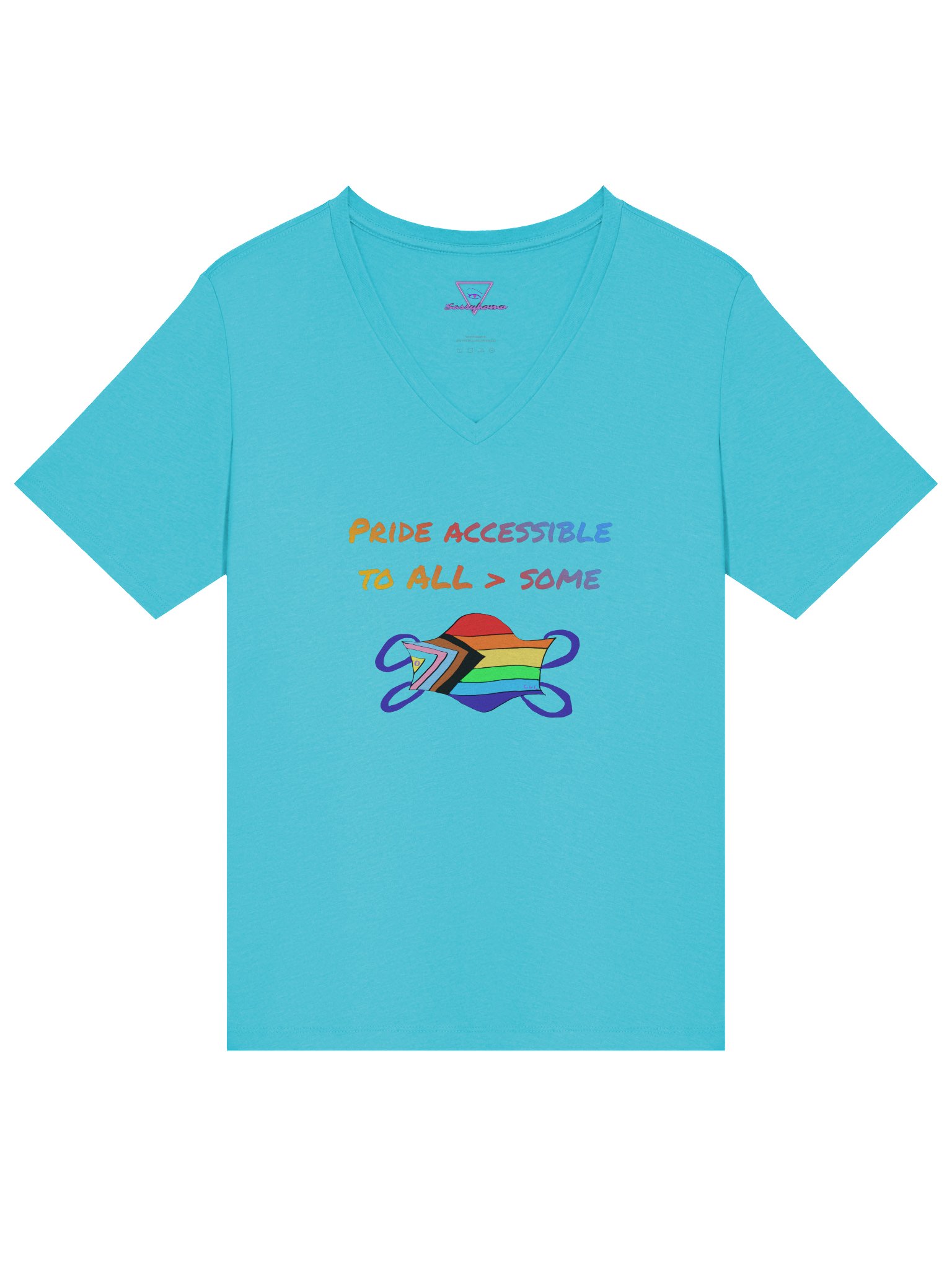 Pride Accessible to All > Some neck tee product image (17)