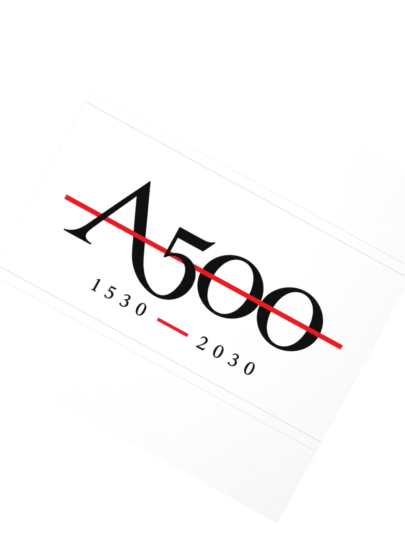 A500 Commemorative Vinyl Sticker product image (2)