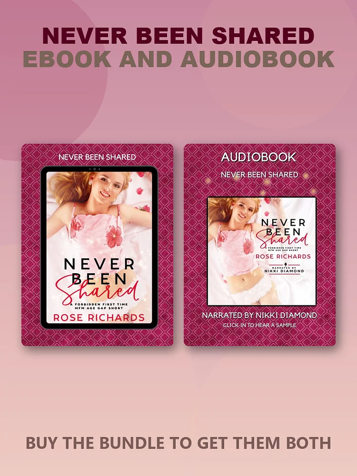 Never Been Shared: Ebook + Audiobook Bundle product image (1)