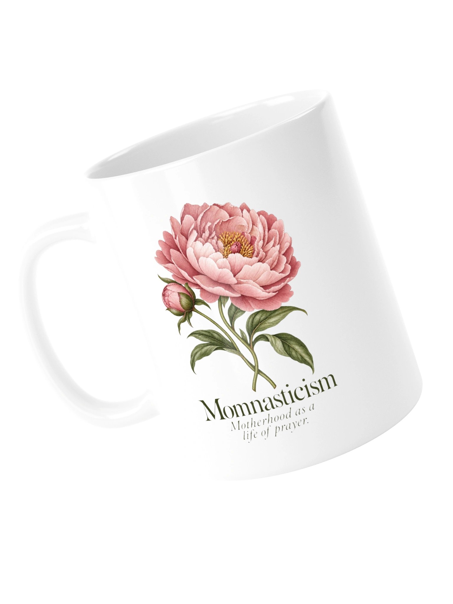 Blush Peony | Botanical Coffee Mug product image (14)