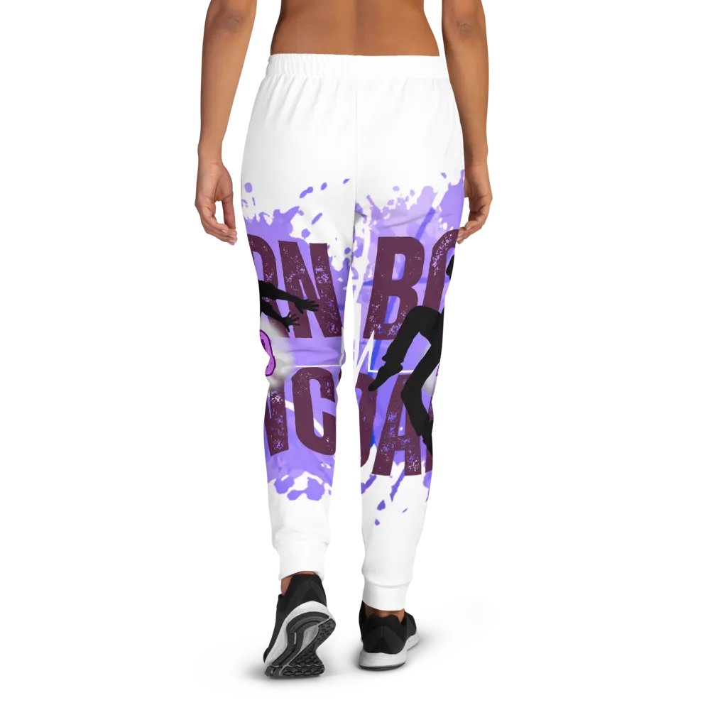 Born to Dance His Silhouette All-Over Print Joggers product image (2)