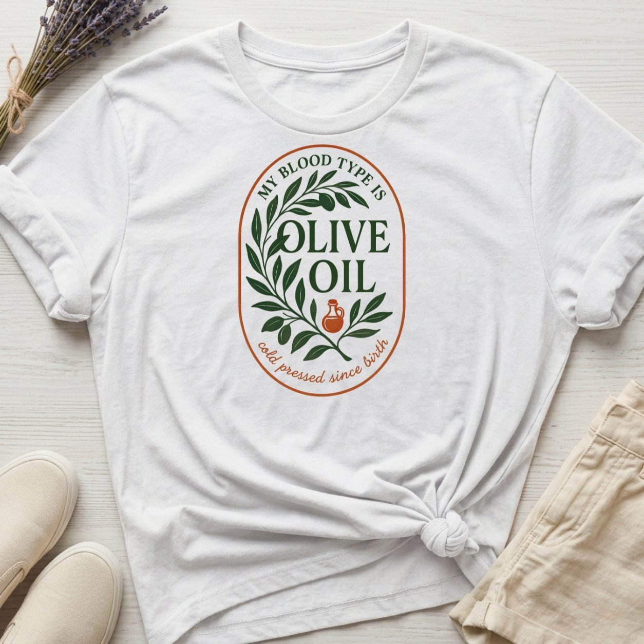 Good Clean Fun: "Blood Type" Organic T-Shirt product image (1)
