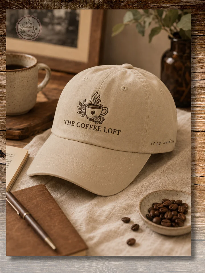Stay Awhile Dad Hat product image (1)