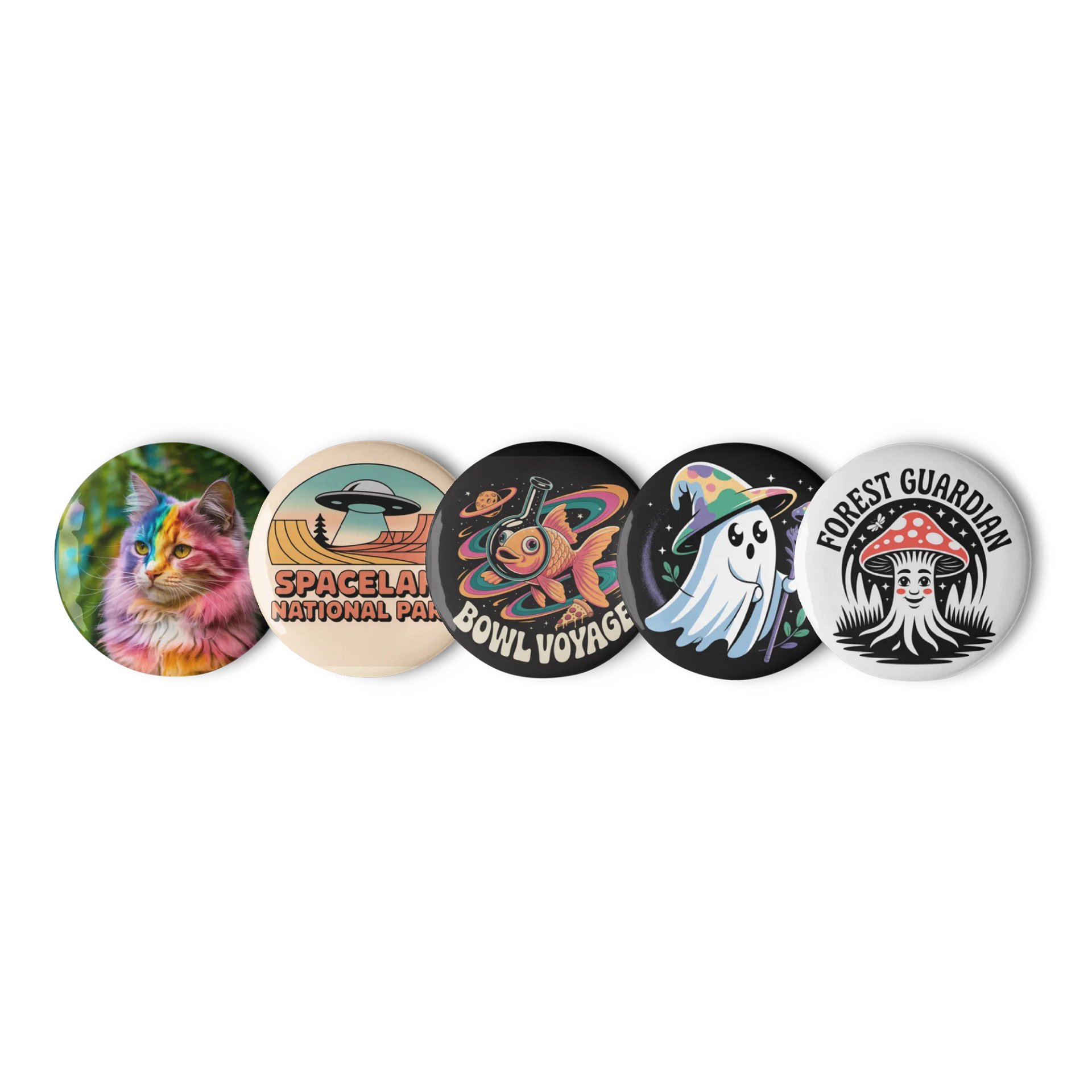 Trippy Village Pin Set product image (3)