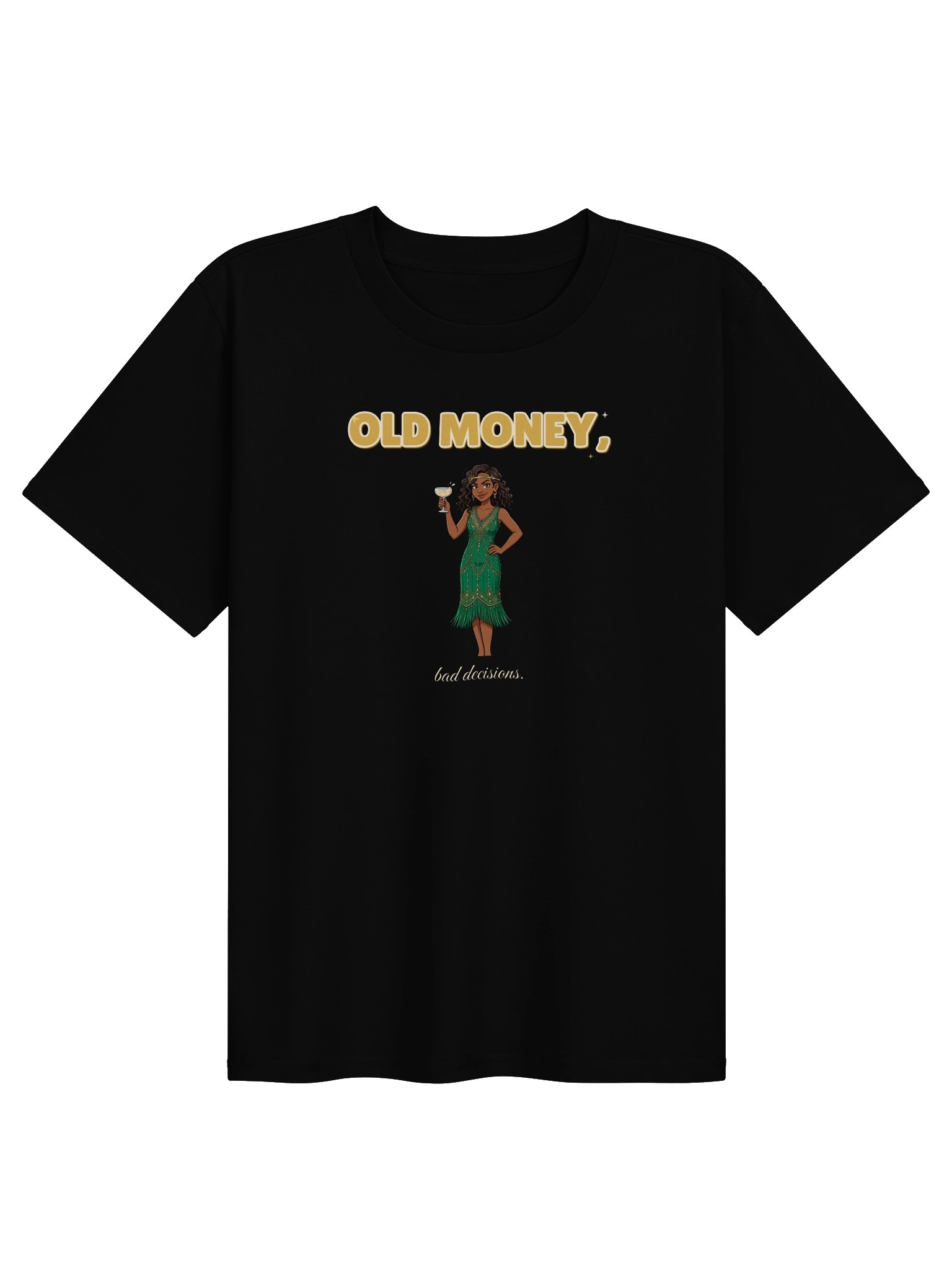 Old Money Bad Decisions Tee product image (1)