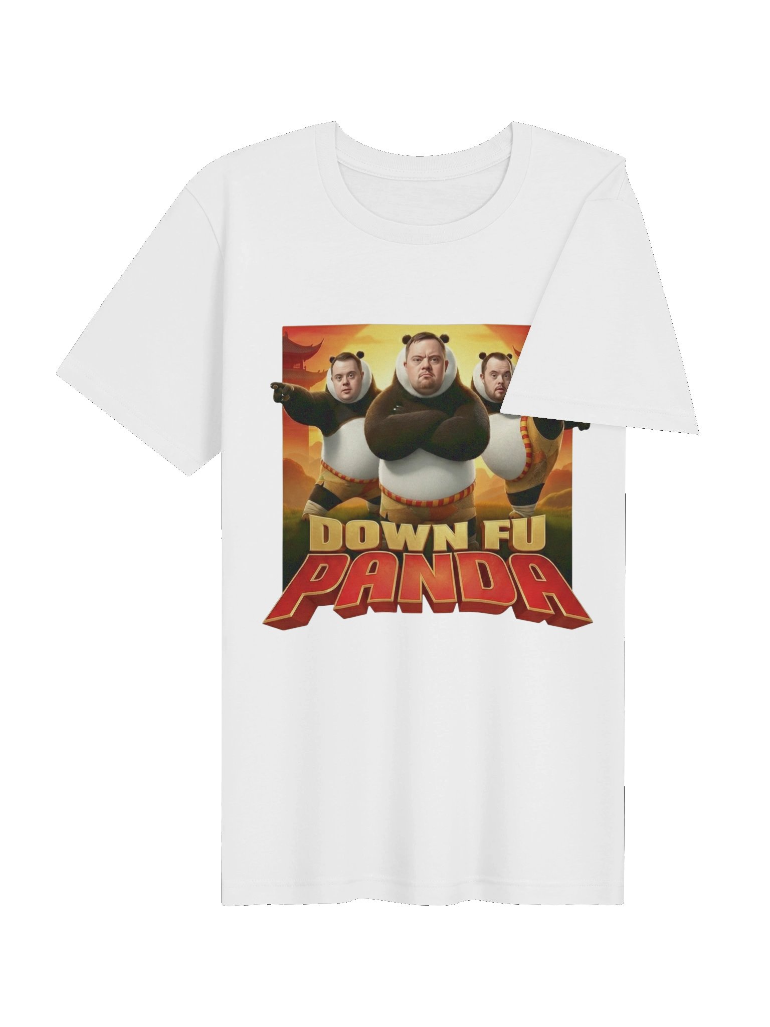 DownFu Panda tshirt product image (74)