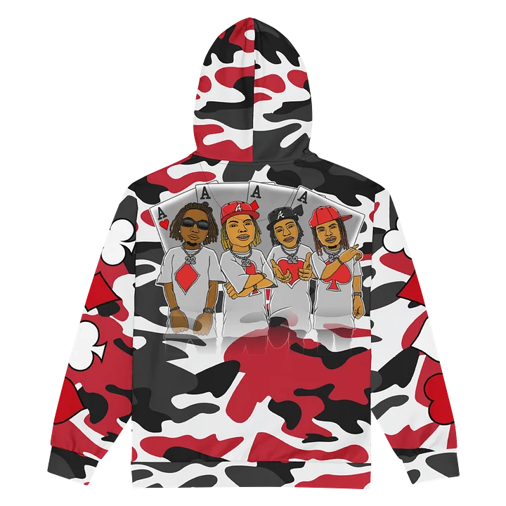 Crank Dat Yank Camo Hoodie product image (2)