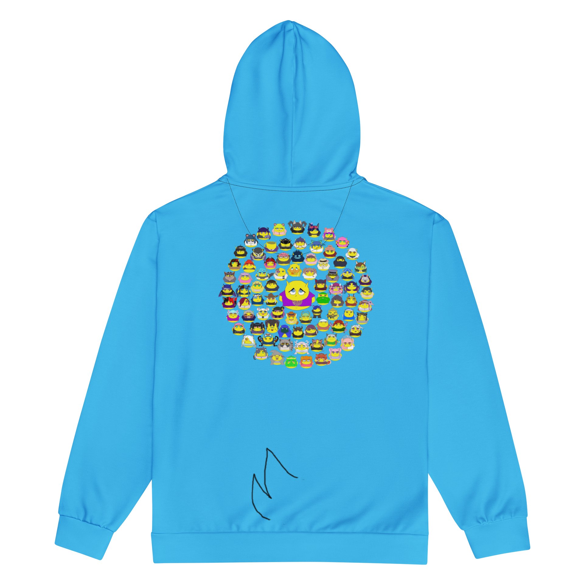 Eddie Pengu Zip Up Hoodie product image (2)