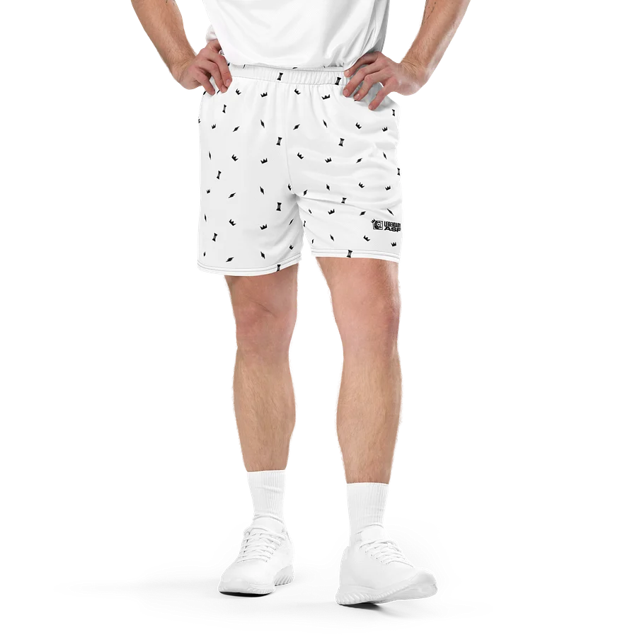 LAF Recycled Mesh Shorts (White) product image (1)
