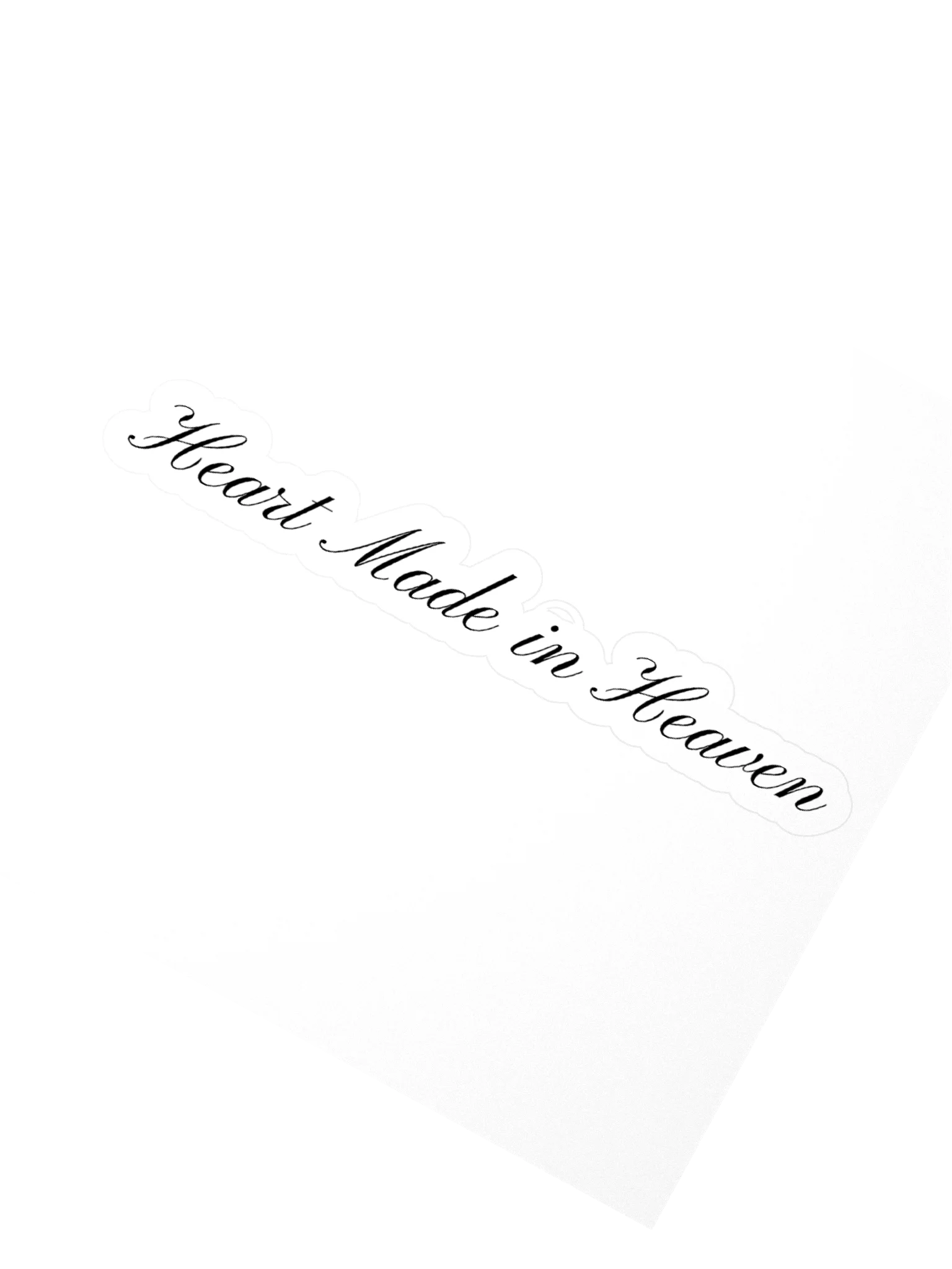 Heart Made in Heaven Sticker product image (2)